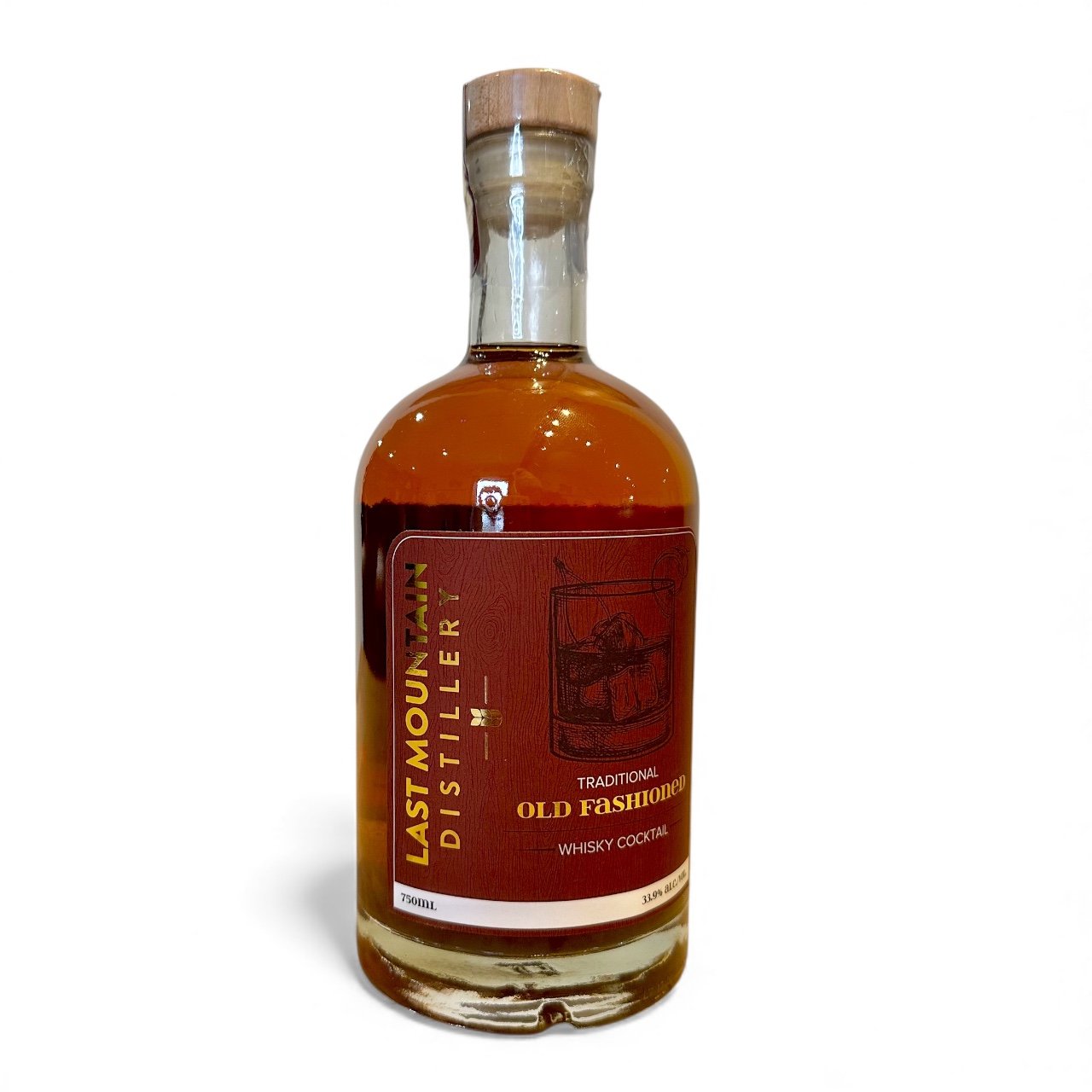 Traditional Old Fashioned Whisky Cocktail