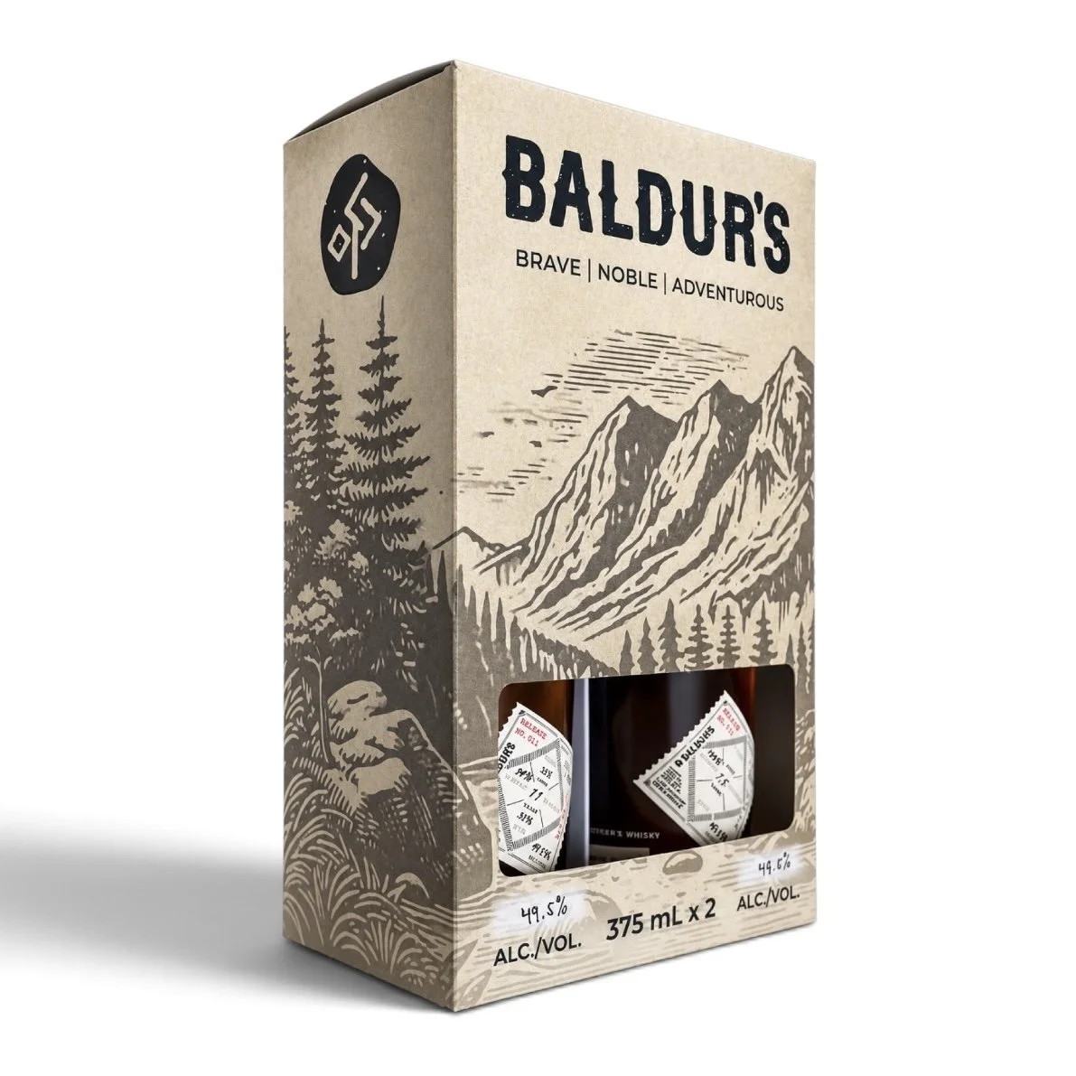Baldur's Whisky | 375ml Gift Set