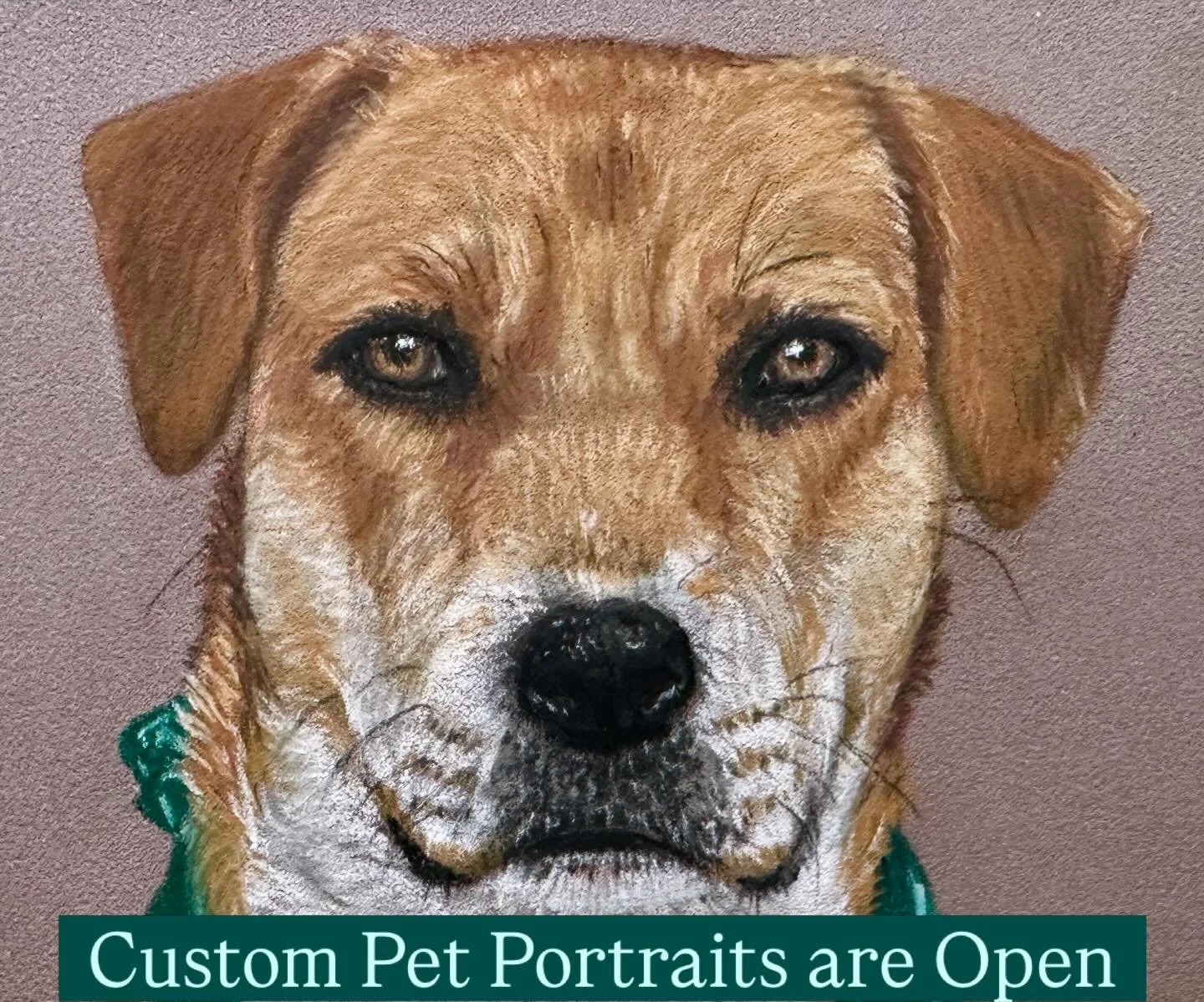 Do you wish your fur babies could stay with you forever? Commissions that last a lifetime are now open.&rdquo; 
This sweet face is finished. 🐾
Custom pet portraits are one of the most meaningful pieces I create.
Whether it&rsquo;s:
 &bull; A celebra