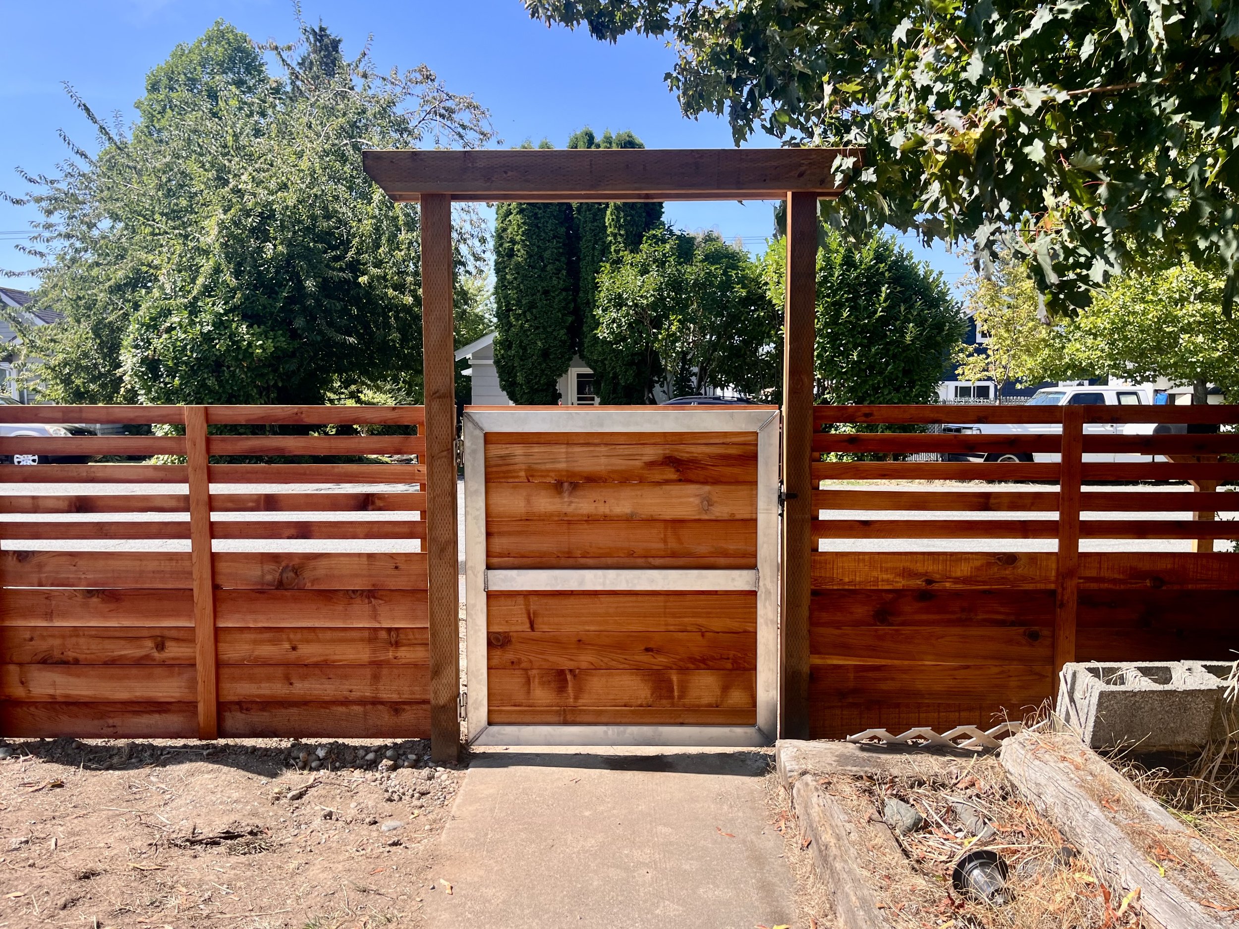 Bellingham cedar fence