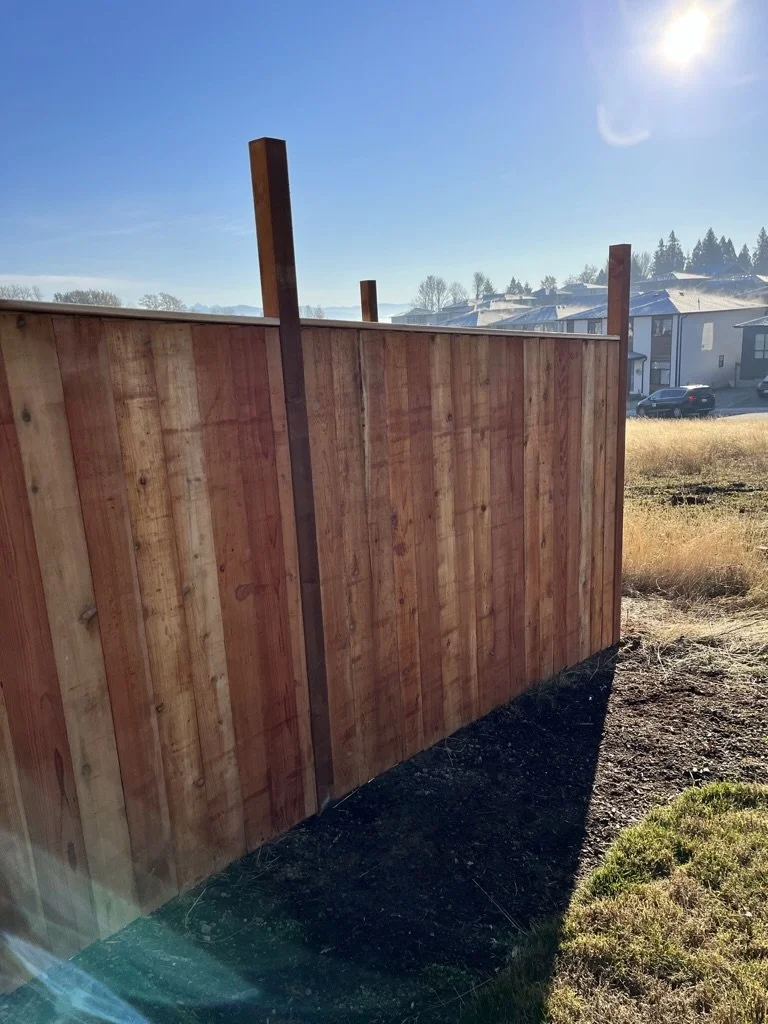 Silver Standard Cedar Privacy Fence