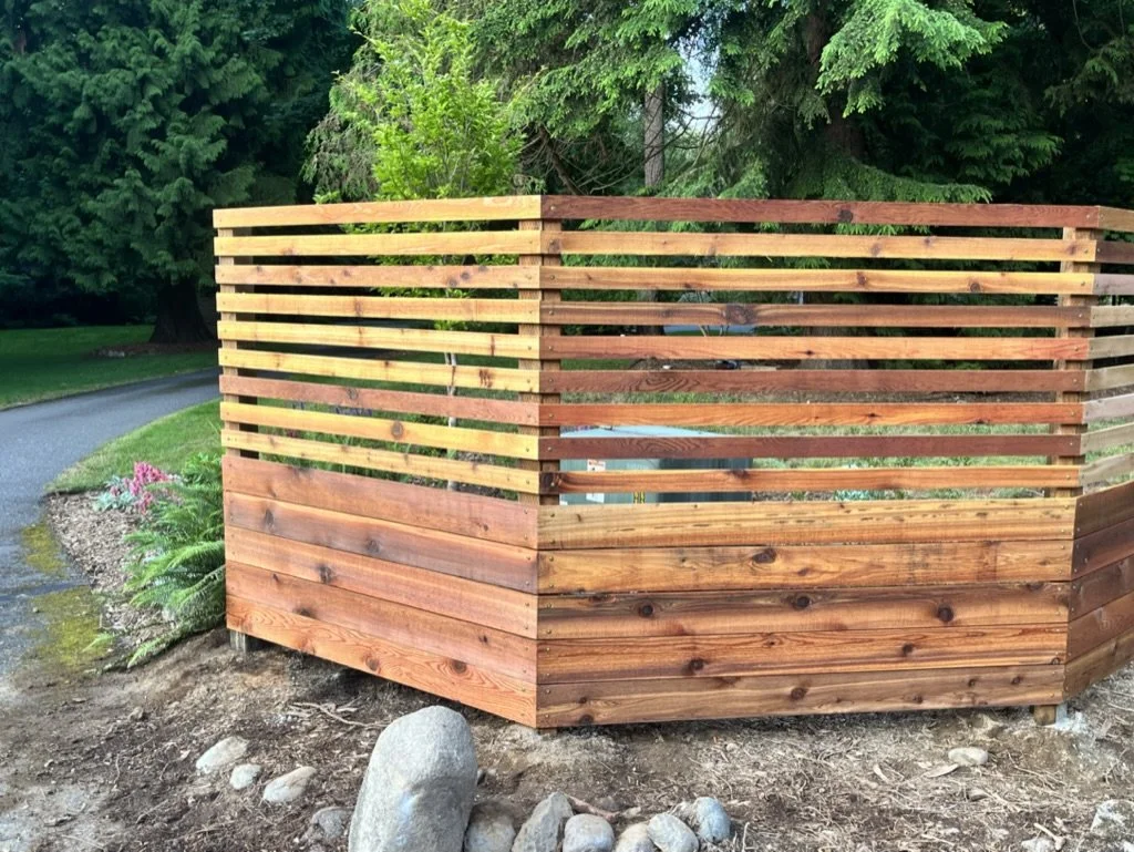 The Lynden Horizontal Privacy Fence