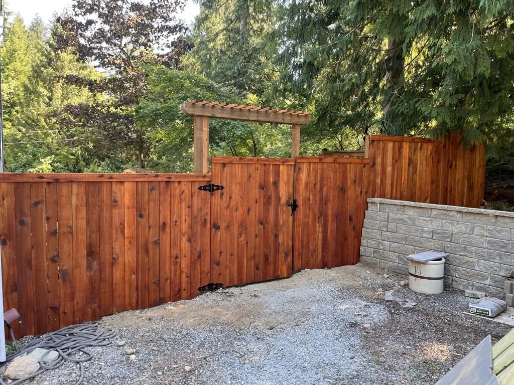 Gold Standard Cedar Privacy Fence