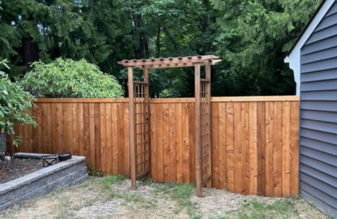 Gold Standard Cedar Privacy Fence