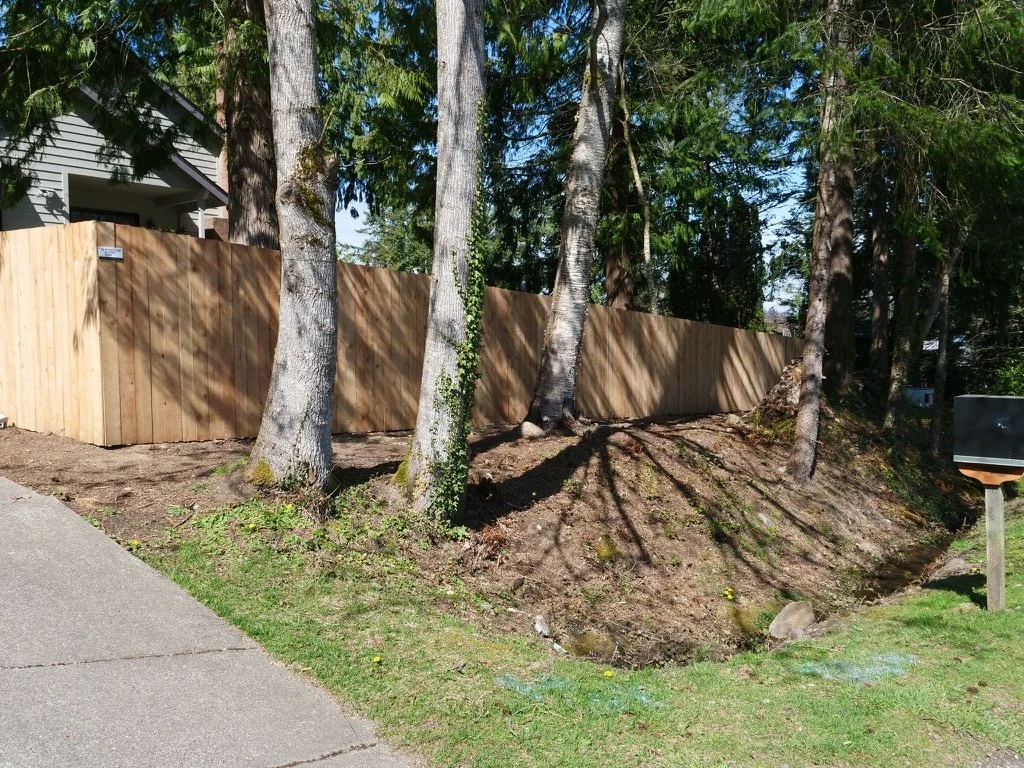 Silver Standard Cedar Privacy Fence