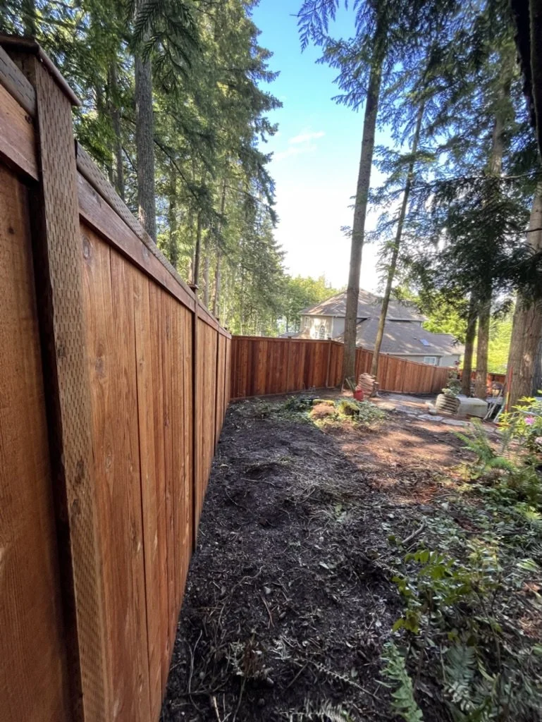 Gold Standard Cedar Privacy Fence