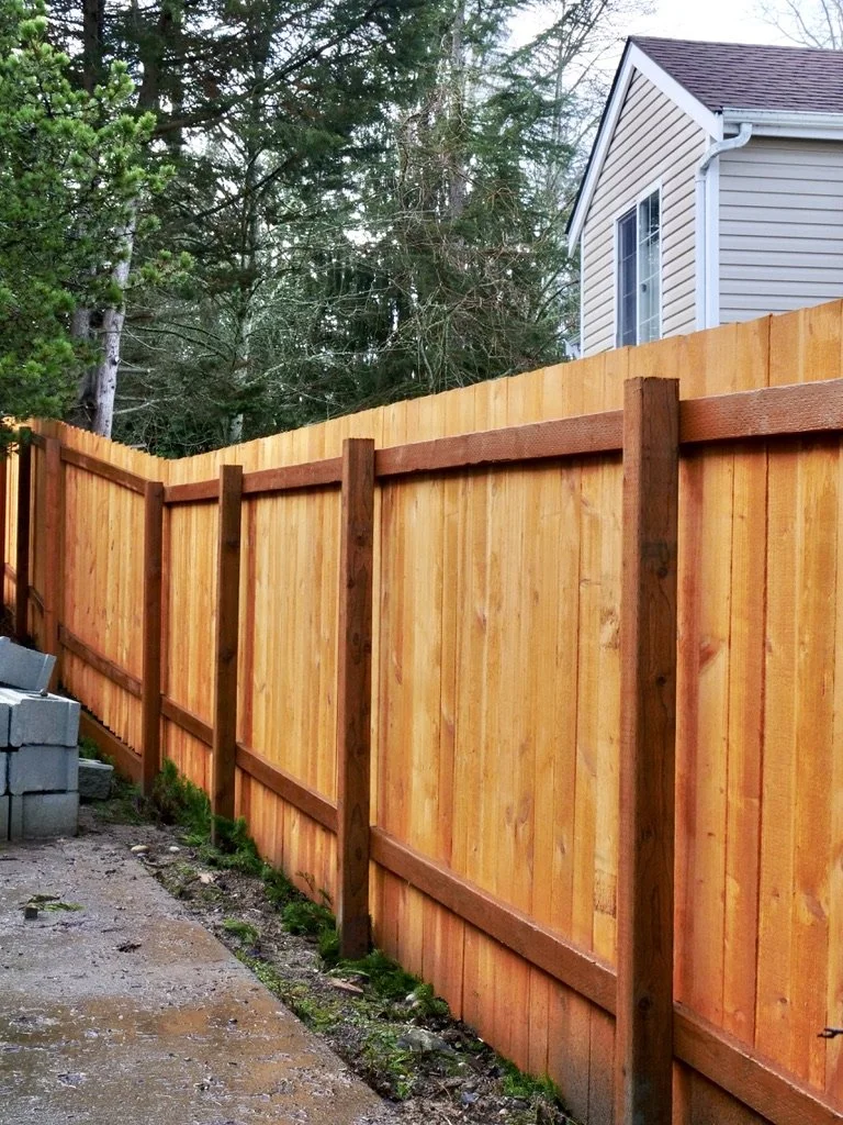 Silver Standard Cedar Privacy Fence