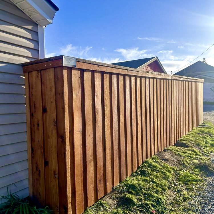 Bellingham Board on Board fence