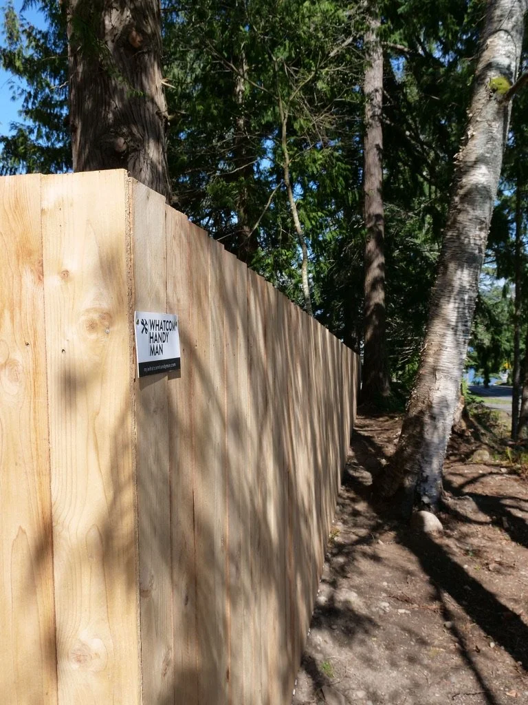 Silver Standard Cedar Privacy Fence