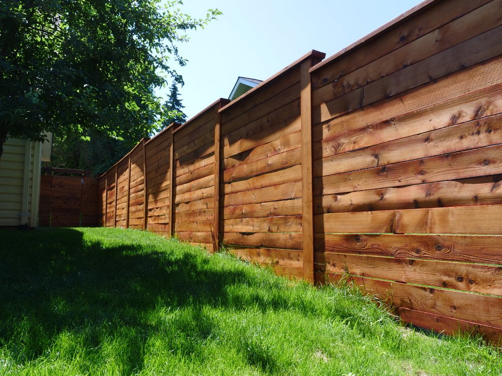 The Mod Horizontal Privacy Fence