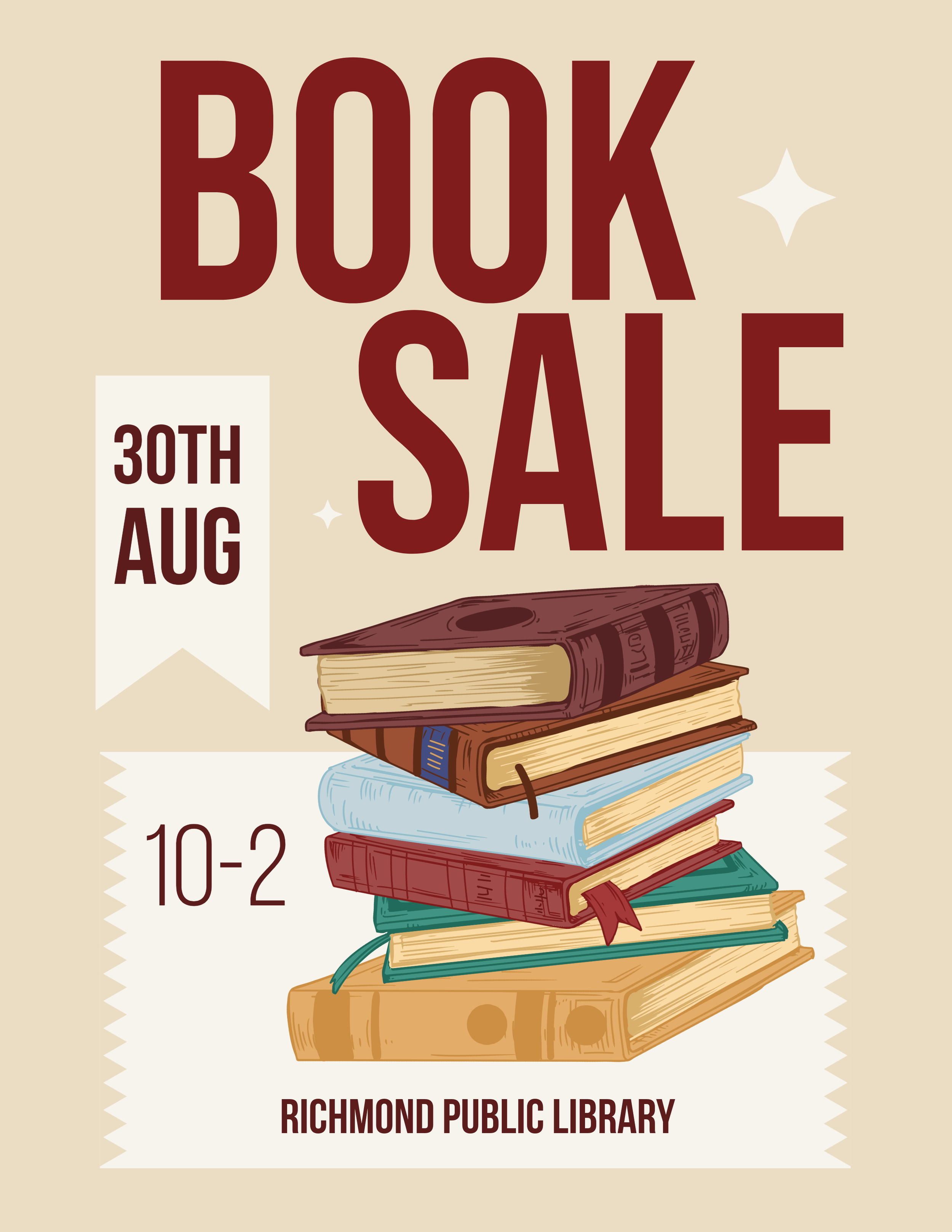 RPL Used Book Sale and Raffle
