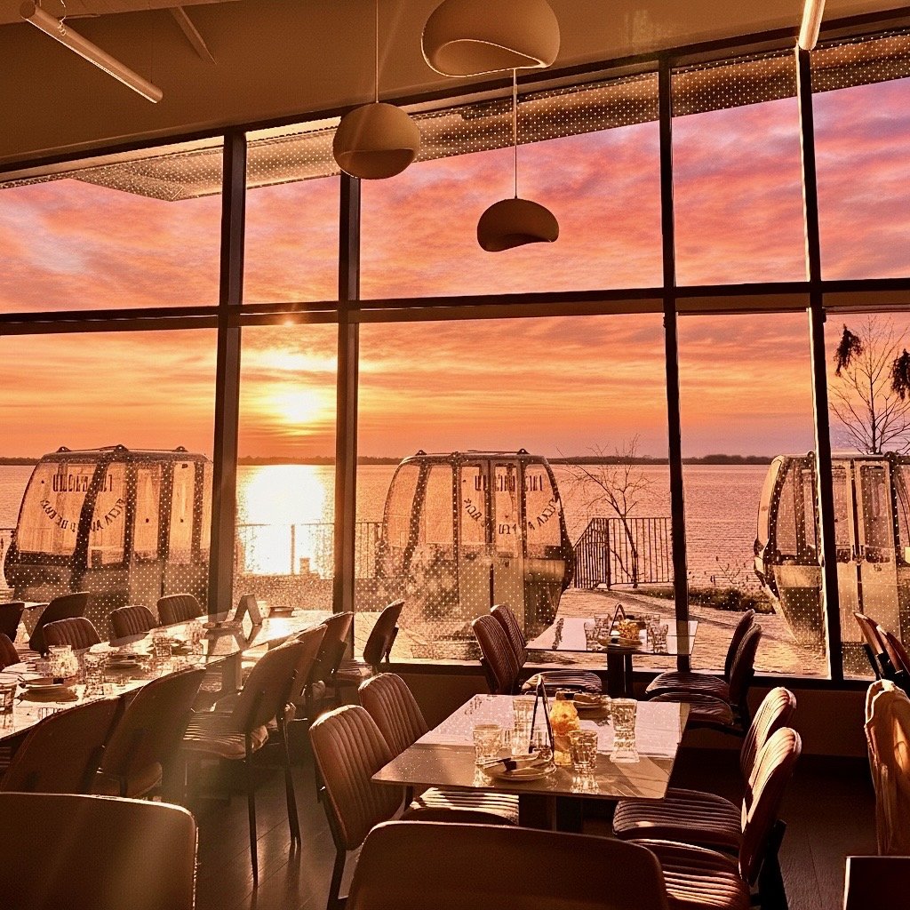 sunset at westboro beach