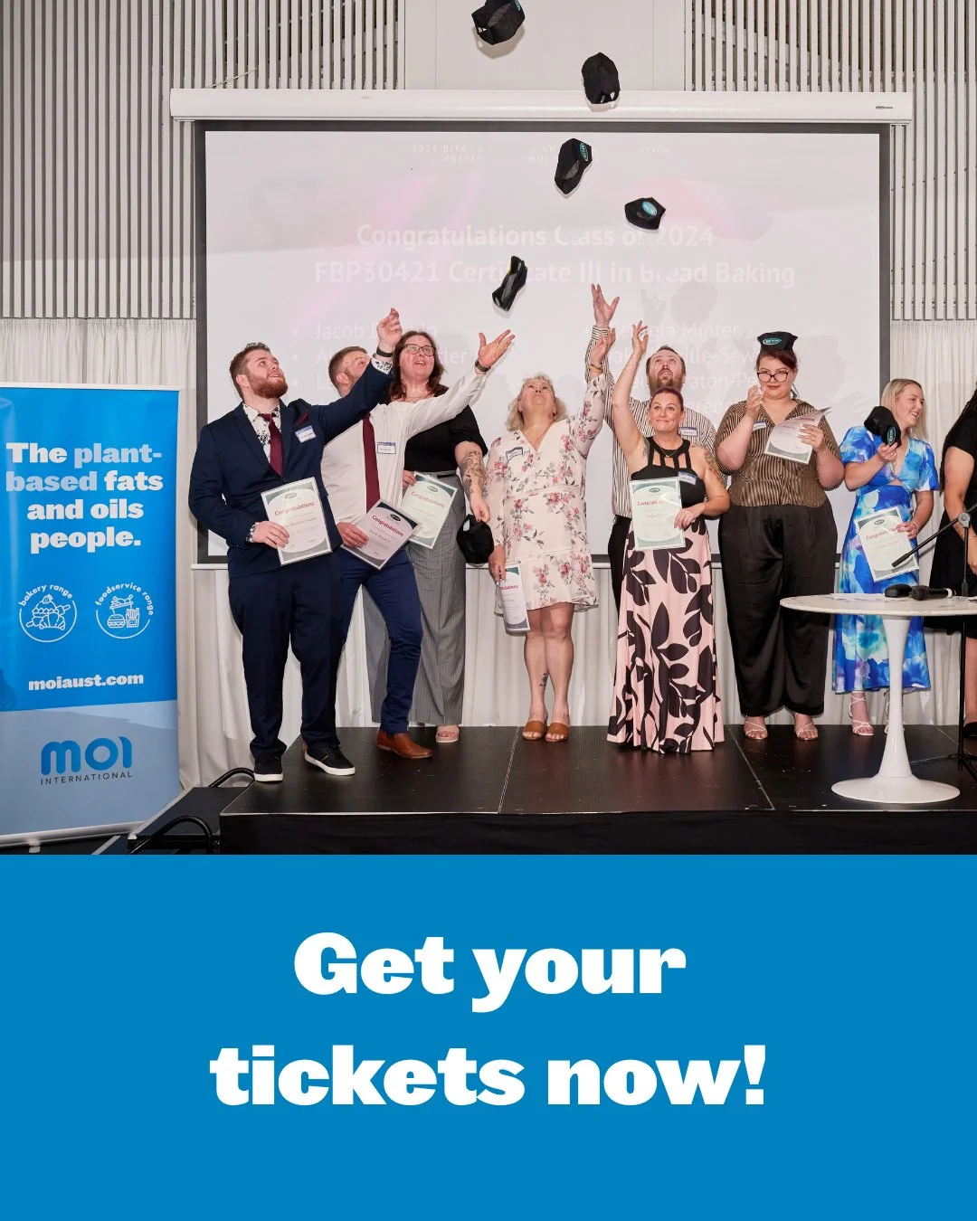 It's that time of year again - don't miss the chance to celebrate the best of the best at this year's BITA apprentice awards and graduation.
We wish all apprentices the best of luck for their graduation.  Head over to @bitabakerytraining for your ti