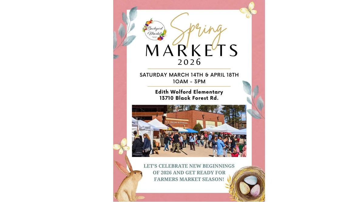 Backyard Market in Black Forest Spring Market