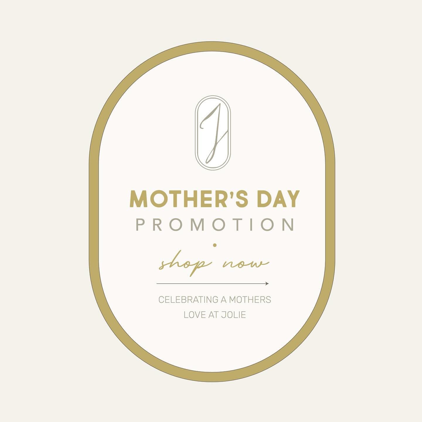 Give Mom the gift of relaxation and rejuvenation this Mother&rsquo;s Day!✨ Treat her to a day of pampering at Jolie because she deserves it all. 🌷✨ 

Indulge in our special promotions running from 5/6 to 5/15. 💖

⭐️ SOFWAVE (face &amp; neck) - $500