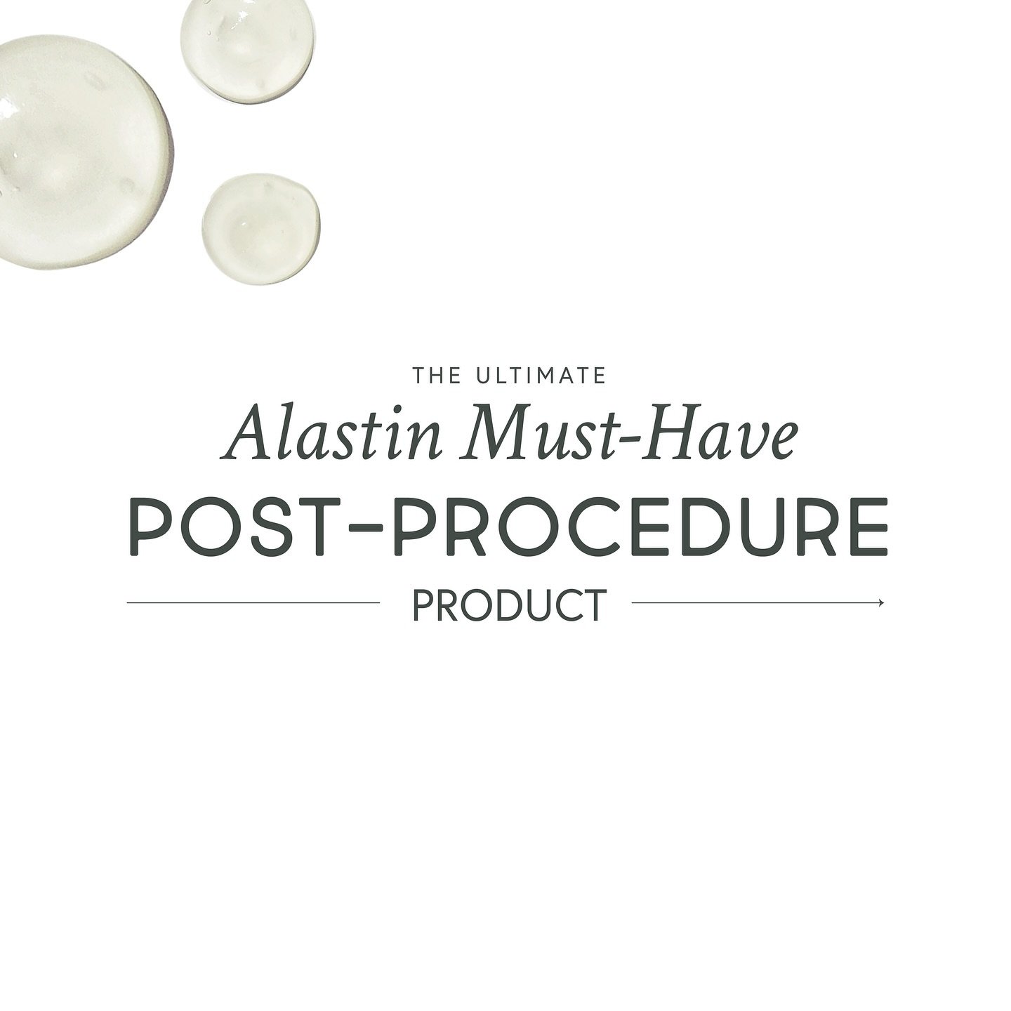 Your treatment was just the first step&mdash;now it&rsquo;s time to lock in those results with the perfect post-procedure products! 🌿 

These powerhouse essentials are designed to soothe, heal, and protect your skin after these powerful treatments, 