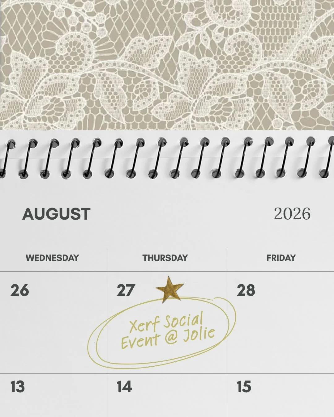 XERF has officially checked in at Jolie &amp; we&rsquo;re giving her the proper welcome💌

Join us for champagne 🍾, cute bites 🧀🫒, giveaways 🎟️, and a closer look at the newest addition to our skin tightening lineup.

We&rsquo;ll be talking jawli