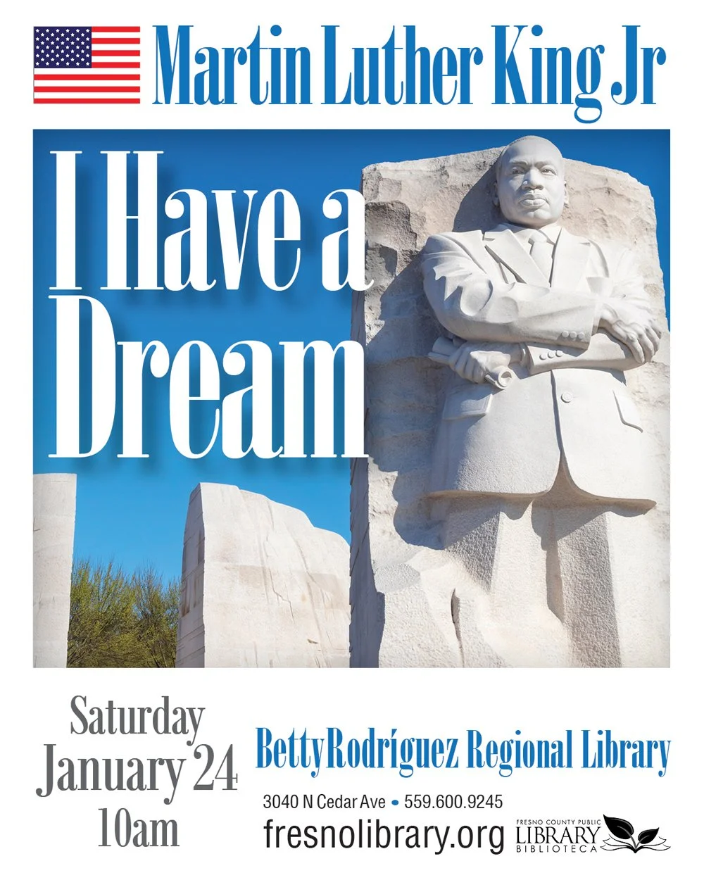 Martin Luther King. Jr. Day reading