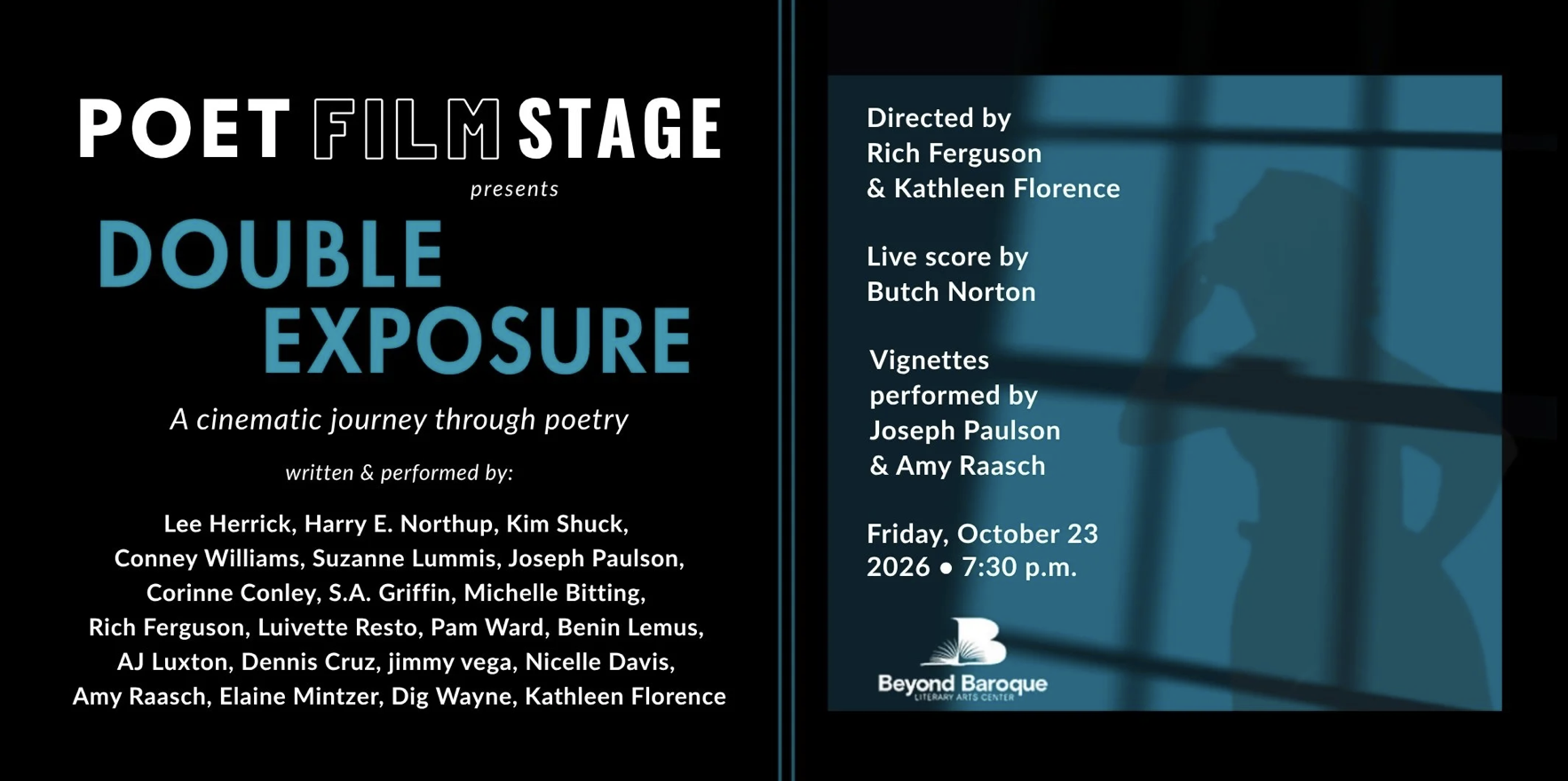 Poet Film Stage - Beyond Baroque