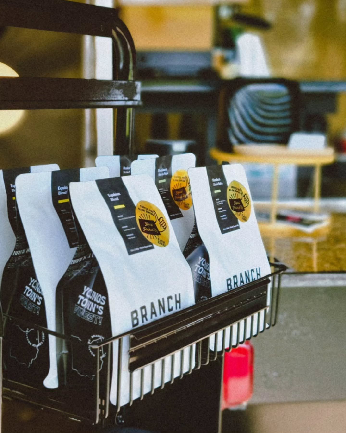 Ridiculously good coffees hitting the retail shelves today. Instead of branding our own bags and selling coffee beans under a private label, I opted for a golden seal of approval. 

I want you to know where the coffee I'm serving is from because I on