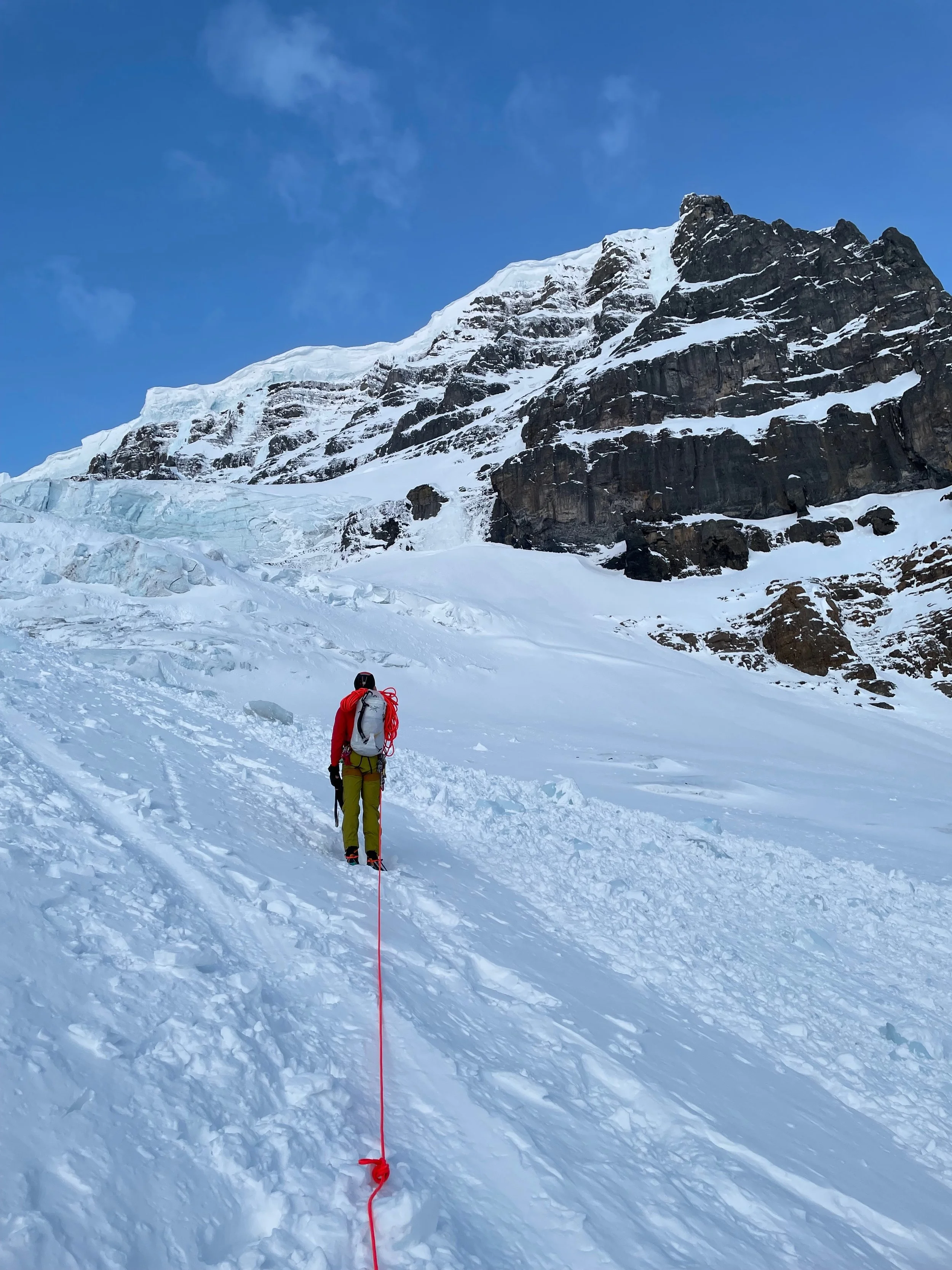 Glacier approach