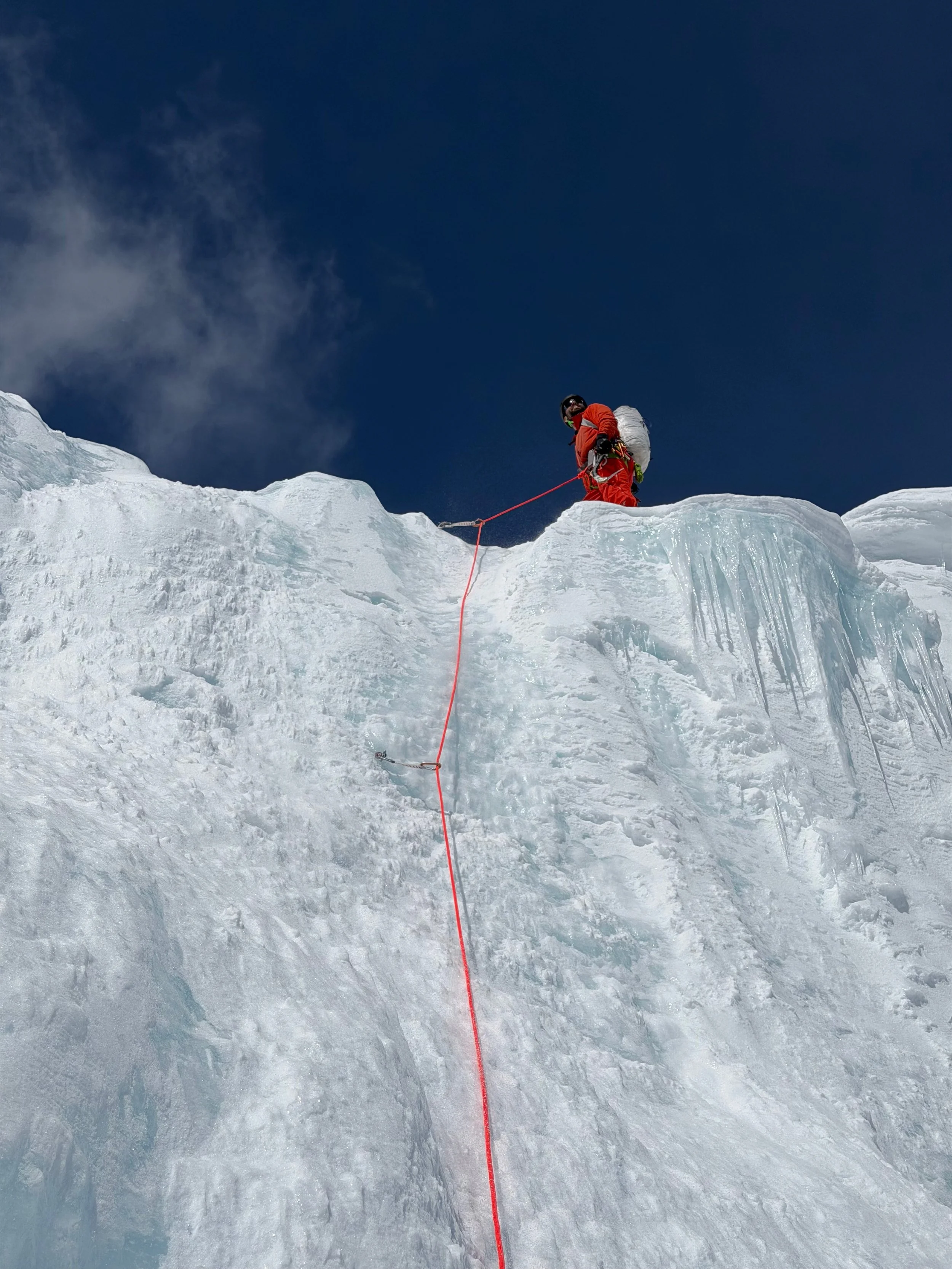 Last of the upper ice