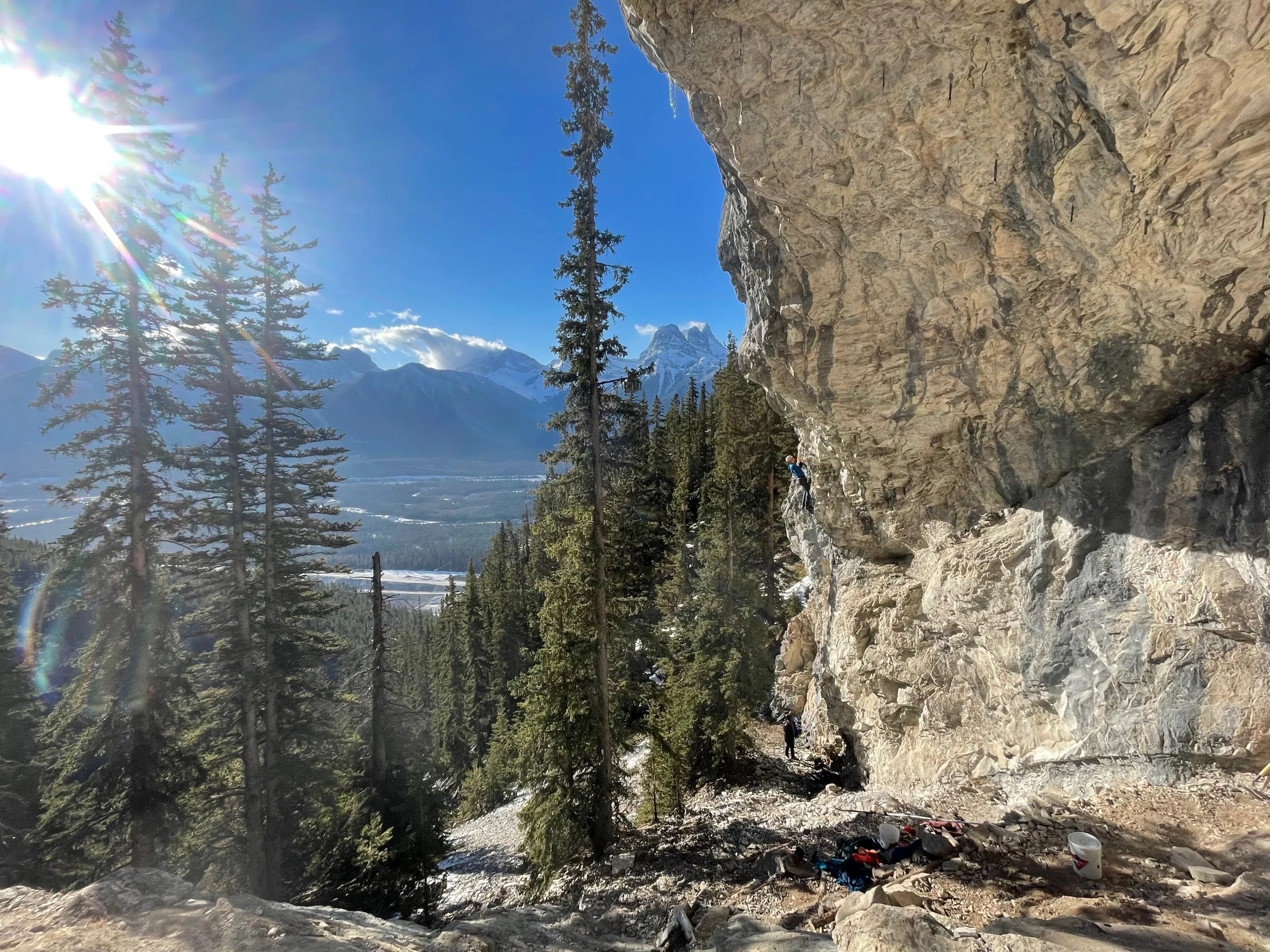 Climbing at Alcatraz