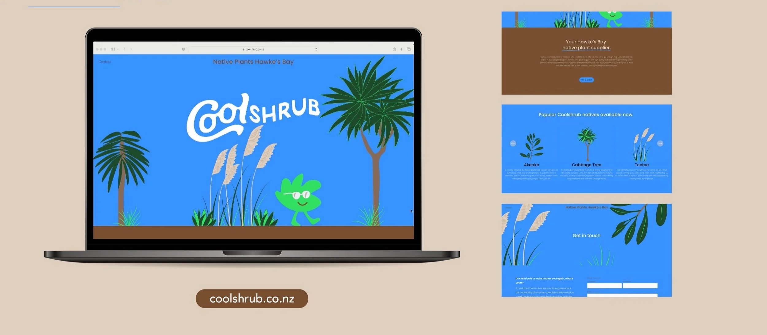 Coolshrub tree nursery | Squarespace | www.coolshrub.co.nz