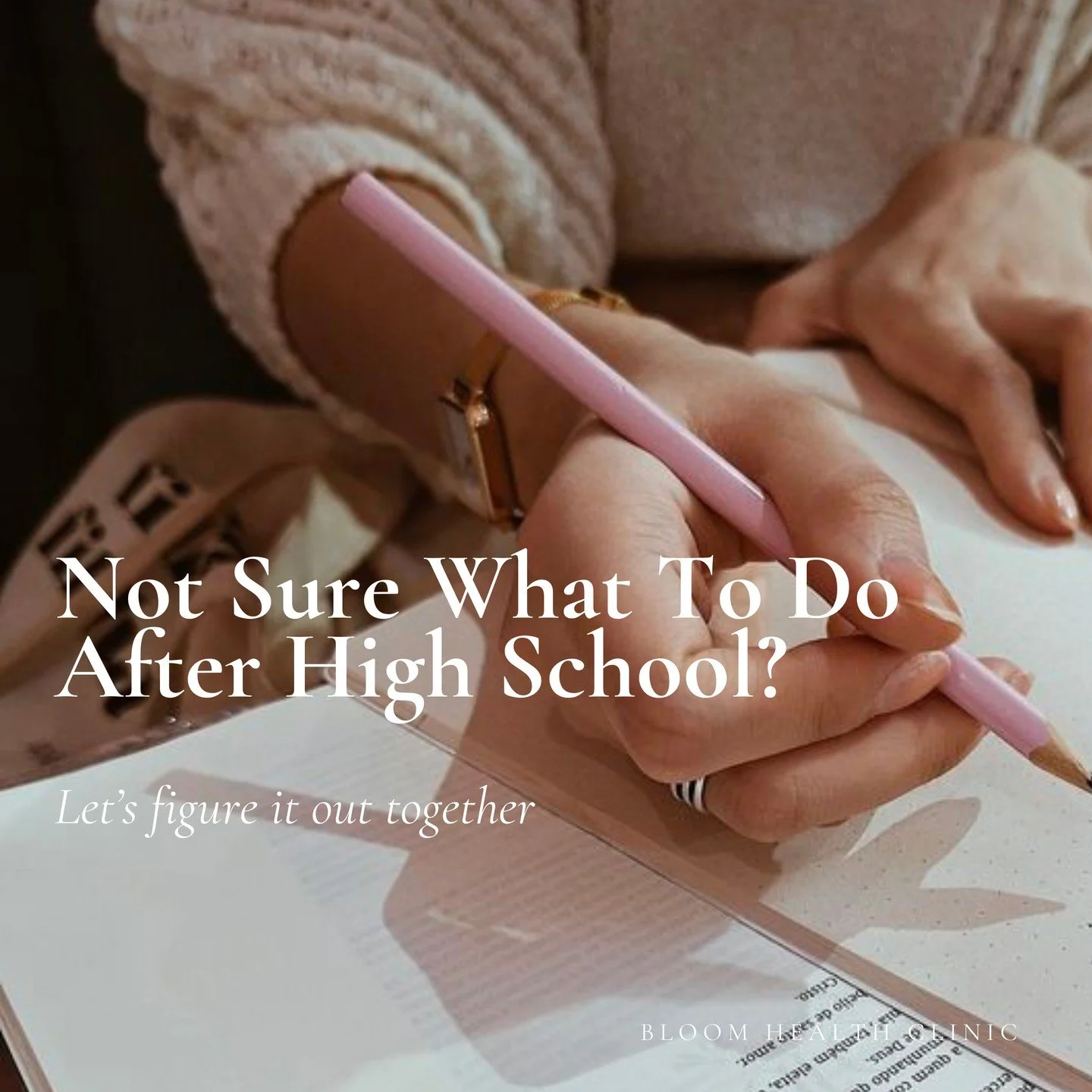 The final years of high school can bring a mix of excitement, pressure, and a lot of uncertainty about the future. If you or your teen aren&rsquo;t quite sure what comes next - that&rsquo;s completely okay.⁠
⁠
You don&rsquo;t need to have everything 