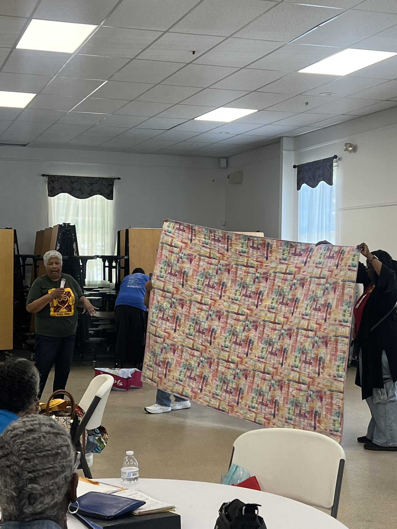 Quilt with Azalia