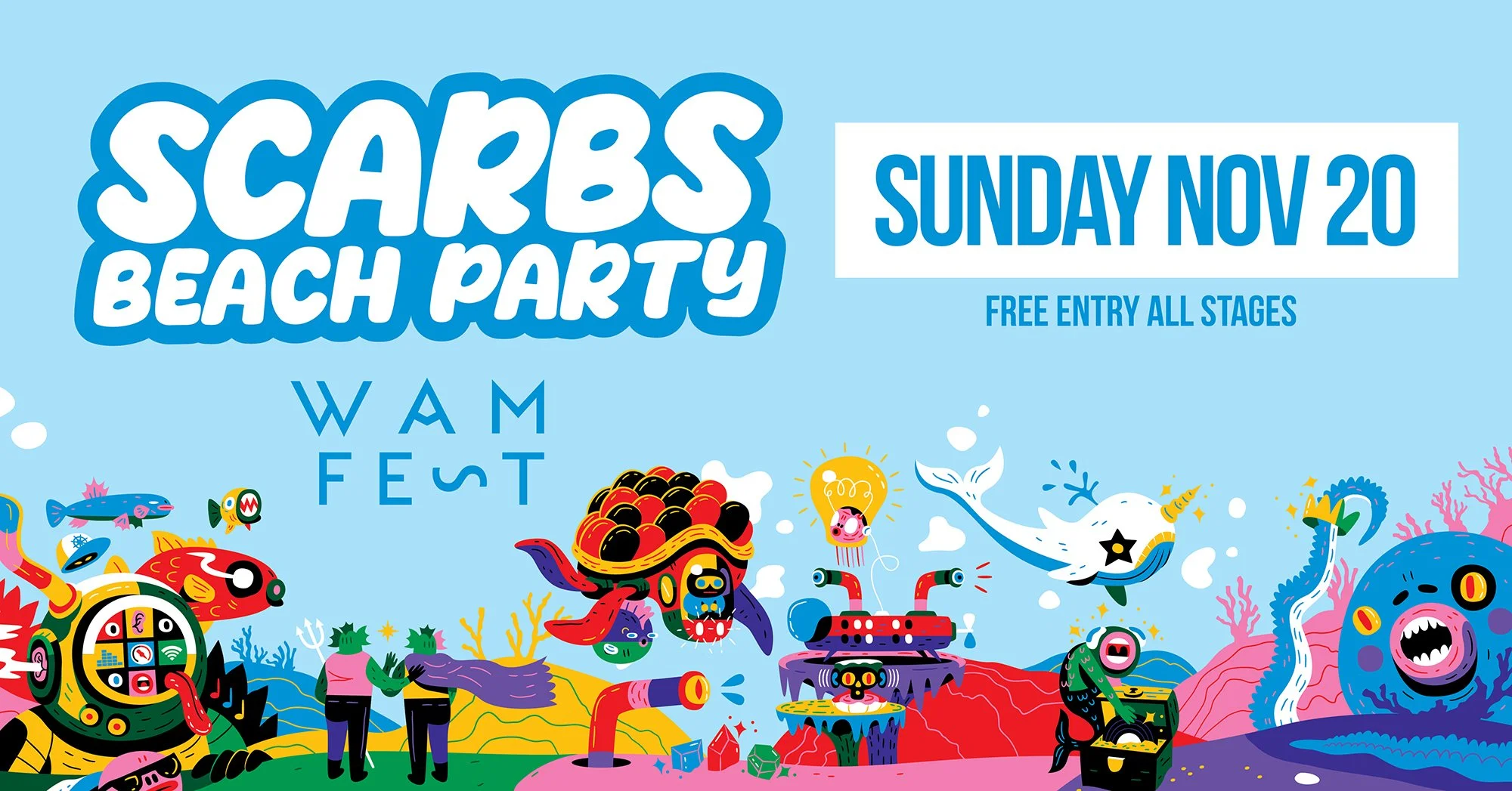 Scarbs Beach Party 2022