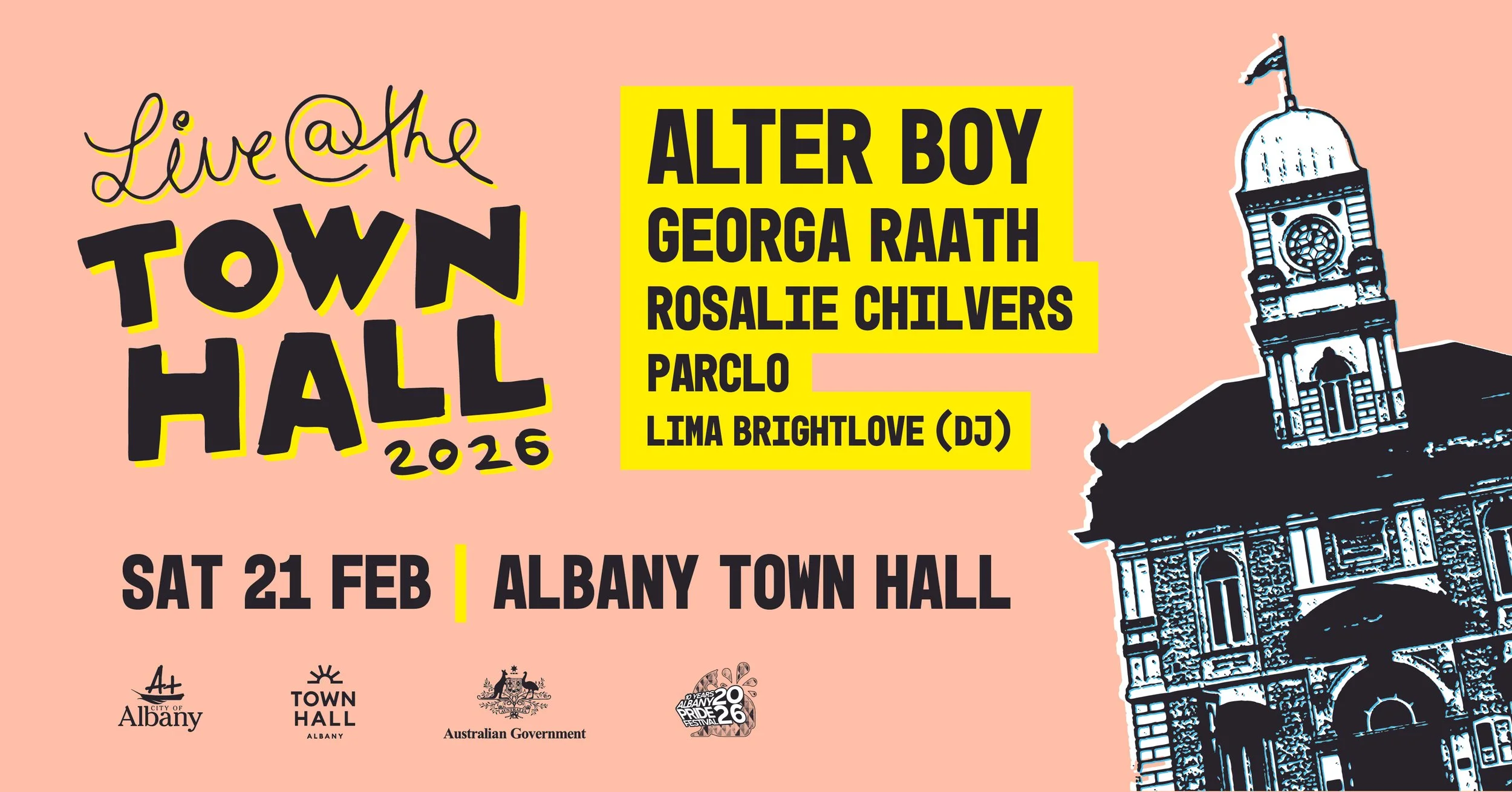 Rosalie Chilvers - Live @ the Town Hall (Albany Pride)