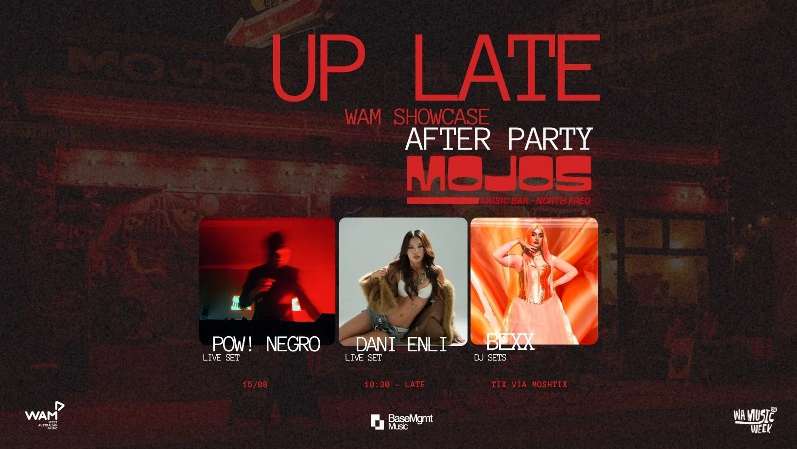 UP LATE: WAM Showcase Afterparty