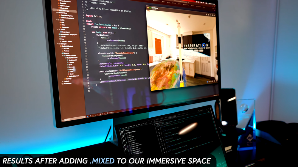Xcode Full ImmersiveSpace