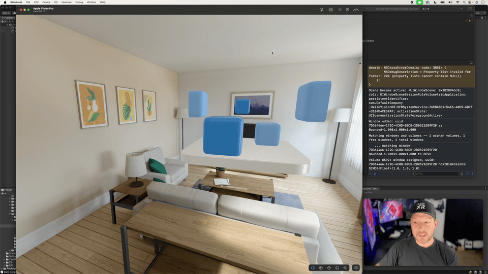 Mixed Reality Shared Space With A Bounded Volume
