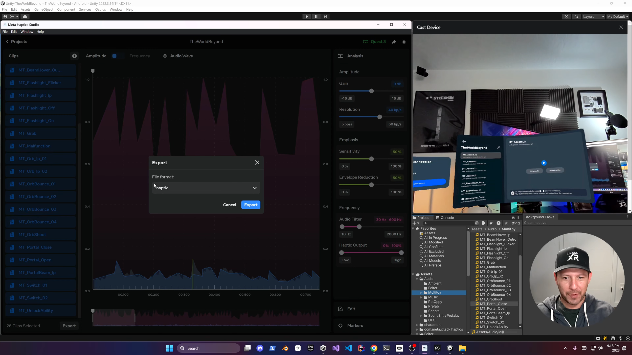 Haptics Sdk For Unity : Haptic Feedback with Meta’s Haptic Studio ...