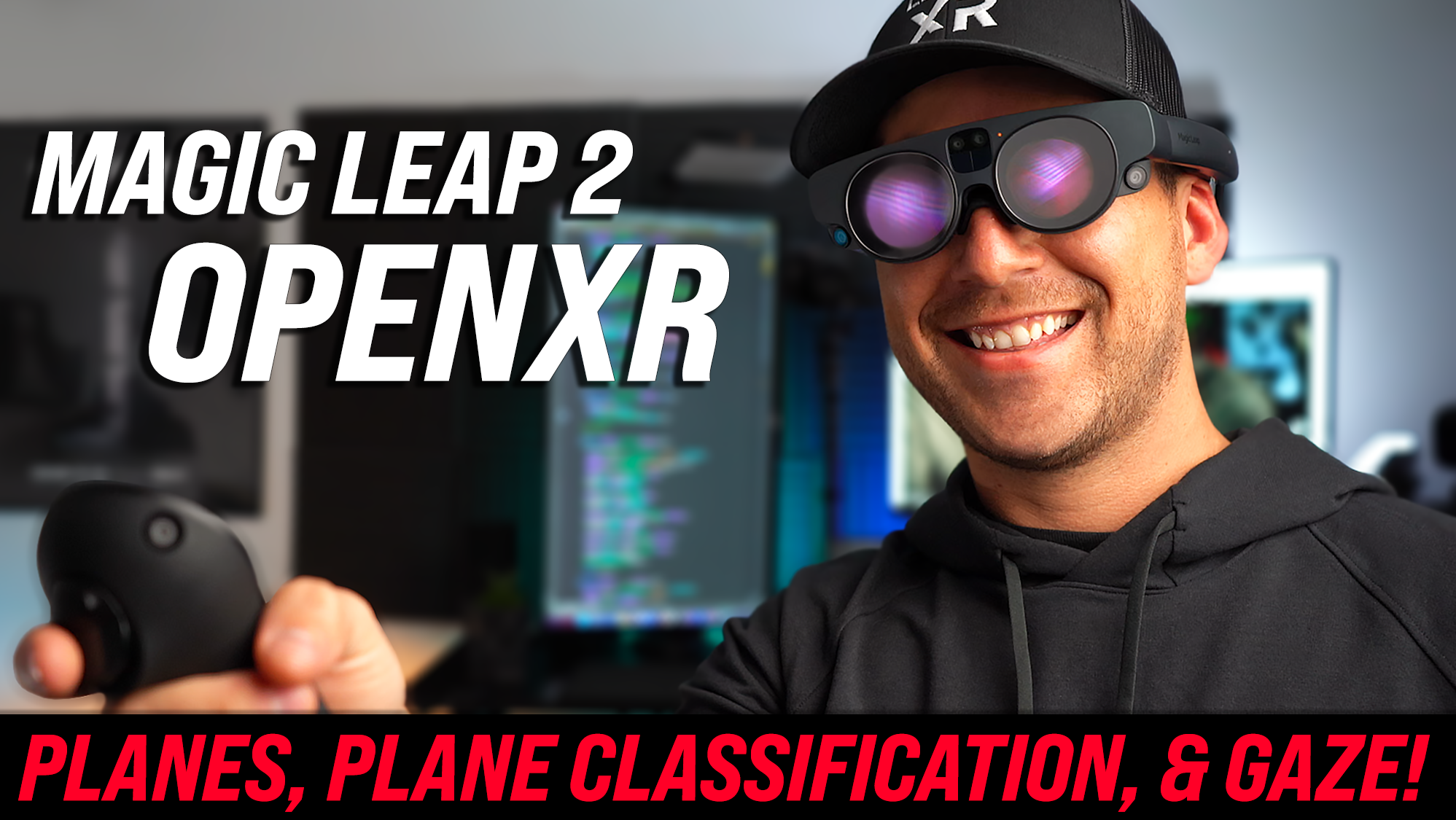 OpenXR With Magic Leap 2 - Unity Setup, Plane Detection, And Gaze Features!