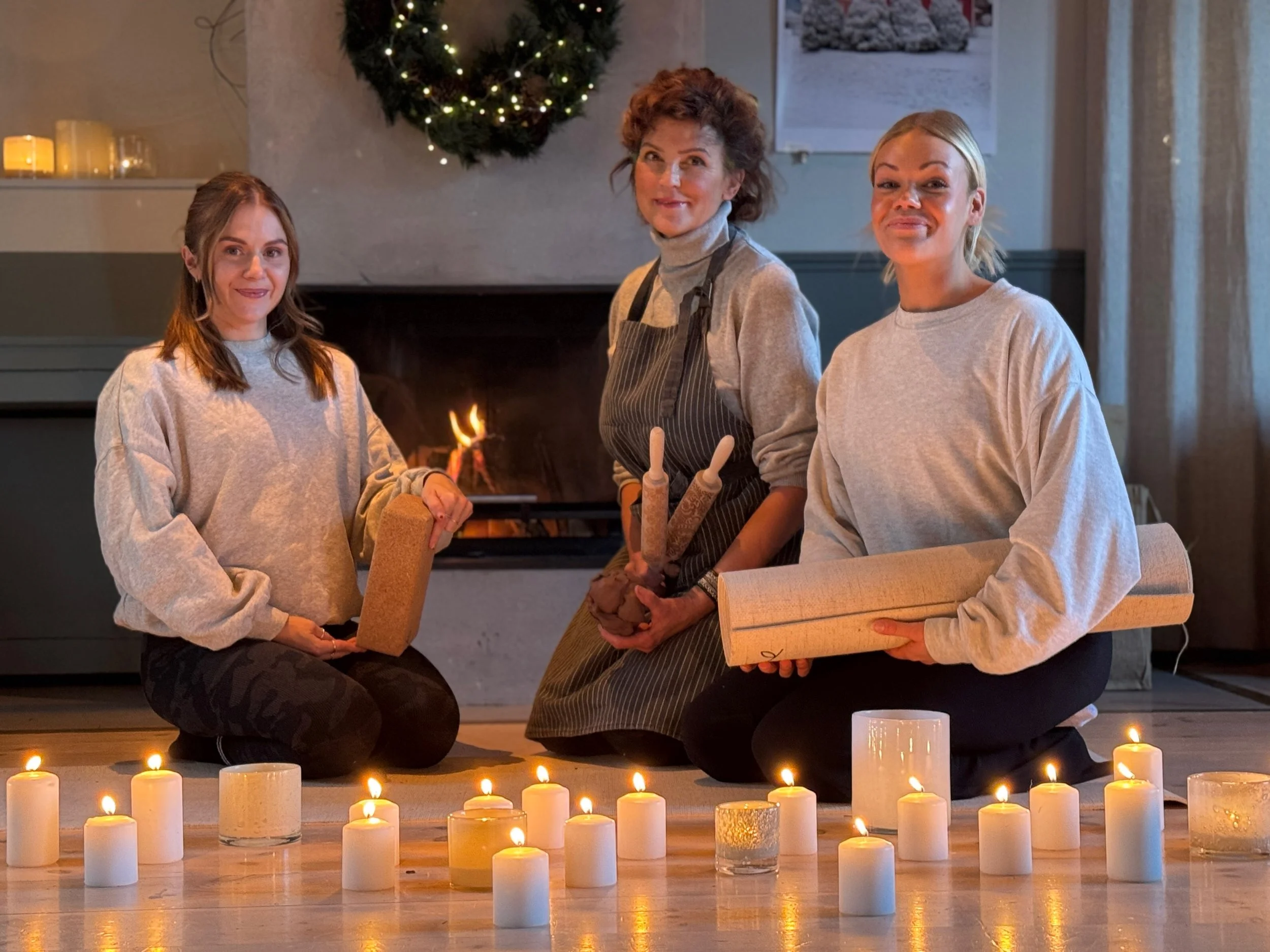 Candlelight pilates & Christmas ceramics 