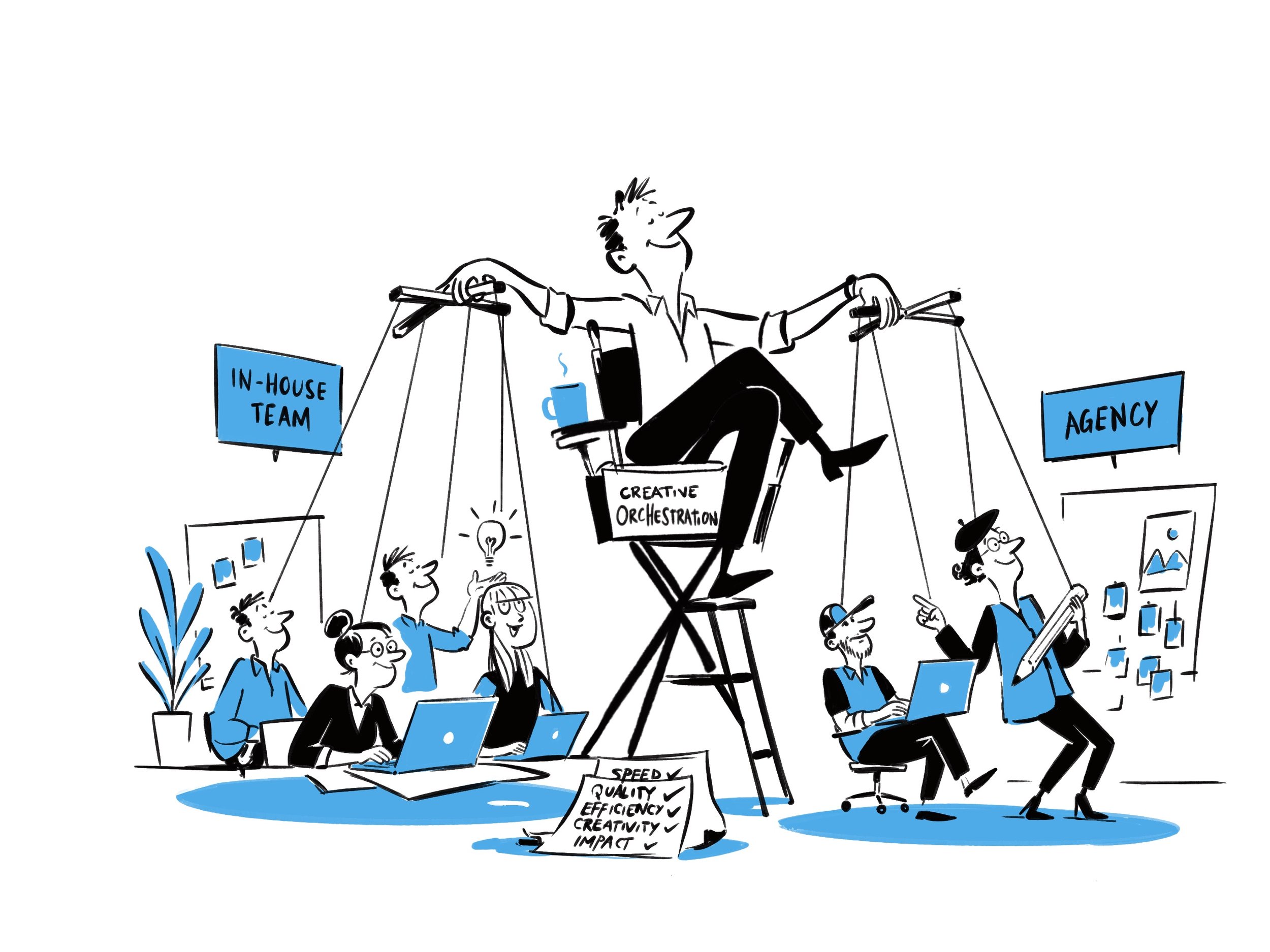 Why the ZITE model works: A symphony of in-house focus and external friction