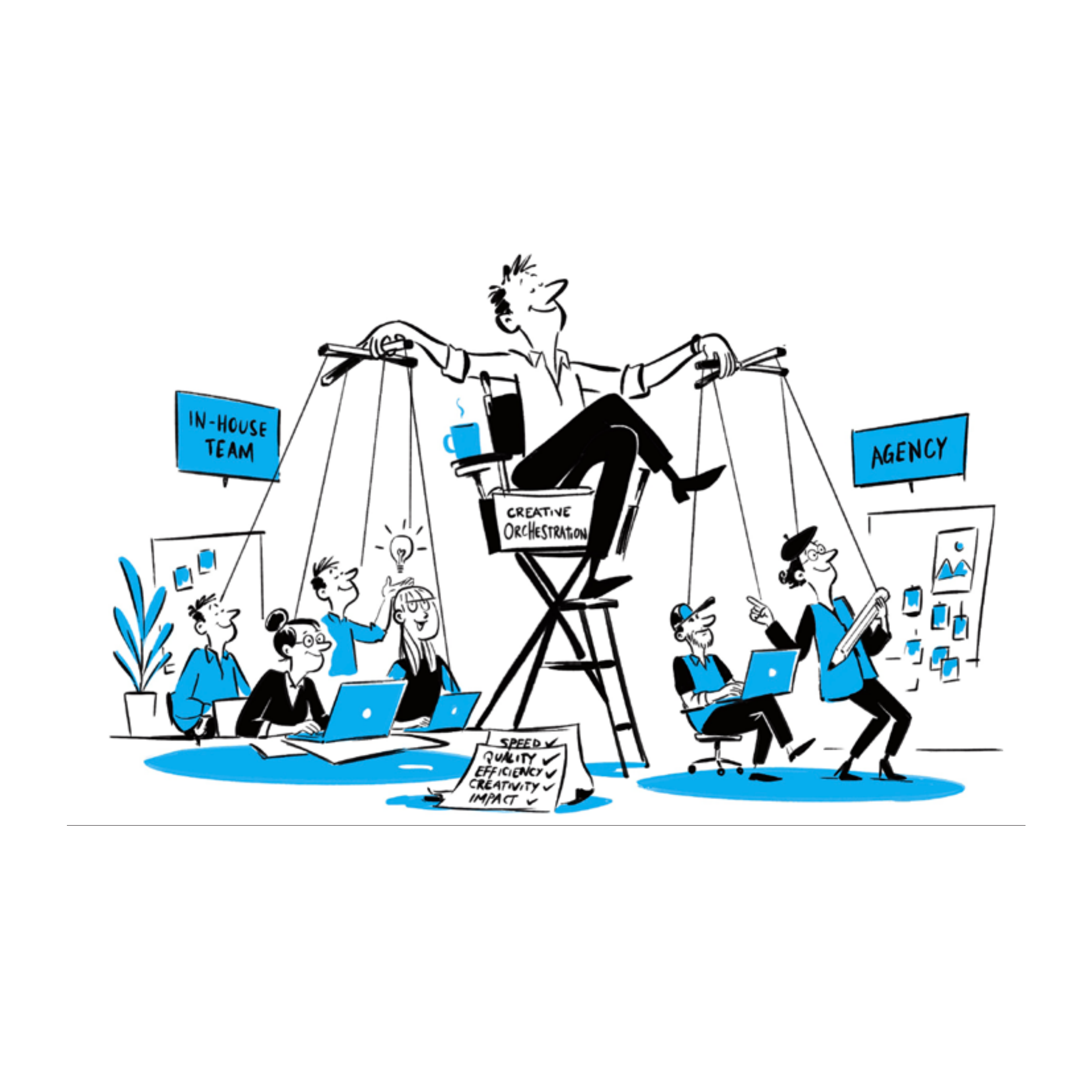 58% vs 28%: Who Has Compared In-house and Agencies?