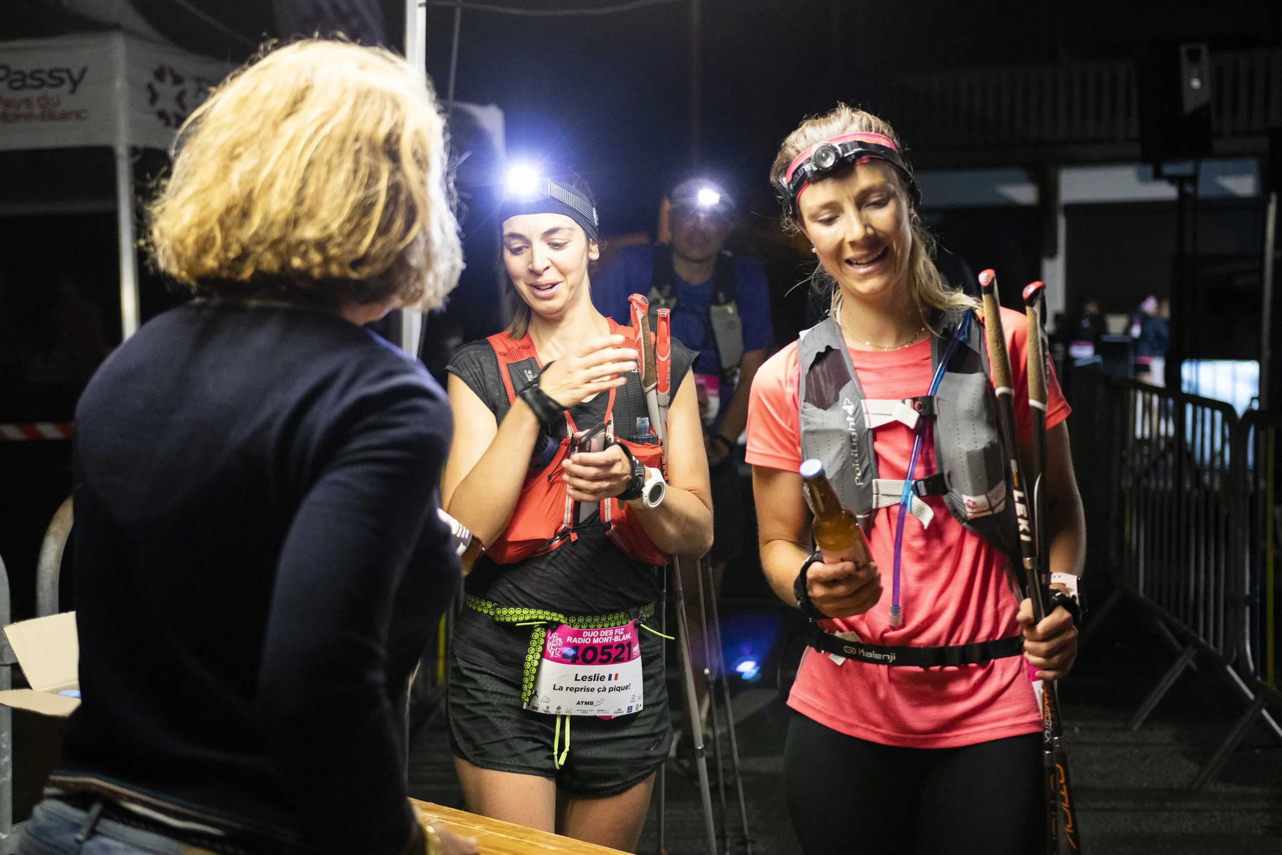 Ravitaillement de nuit - Trail du Tour des Fiz 2022, Passy