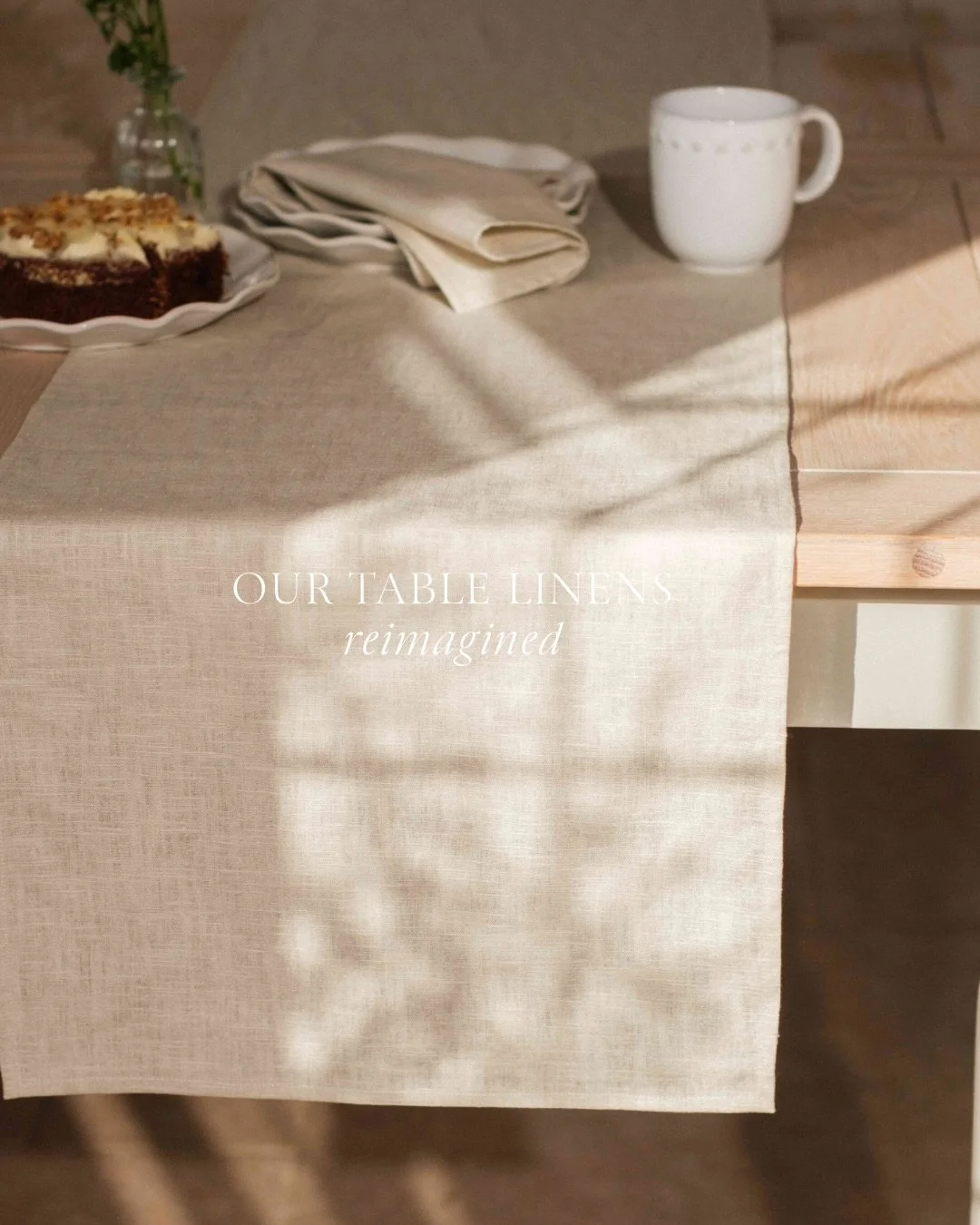 Our table linens have had a glow up.. what&rsquo;s your fave? 🍴