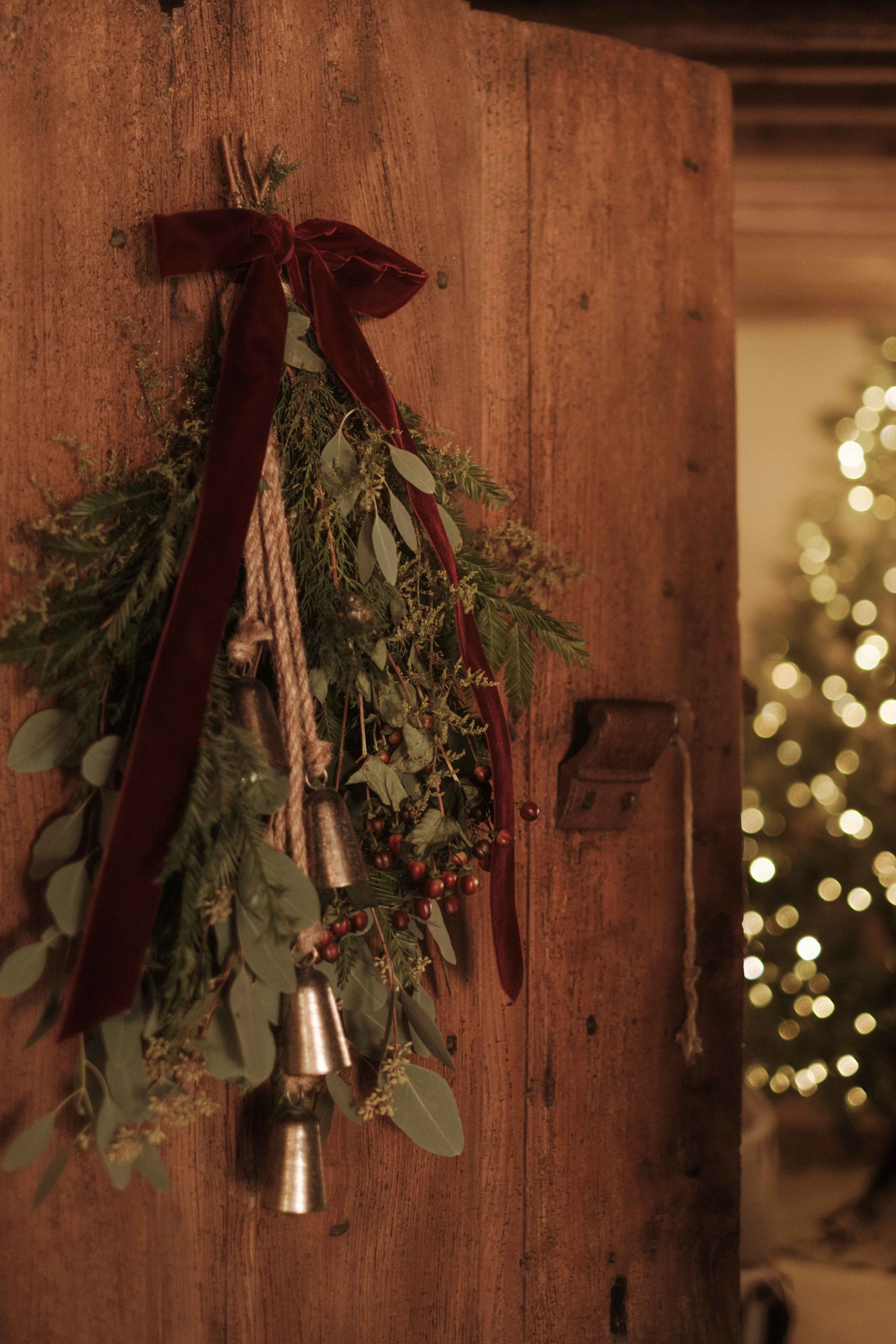 Antique Brass Hanging Bells