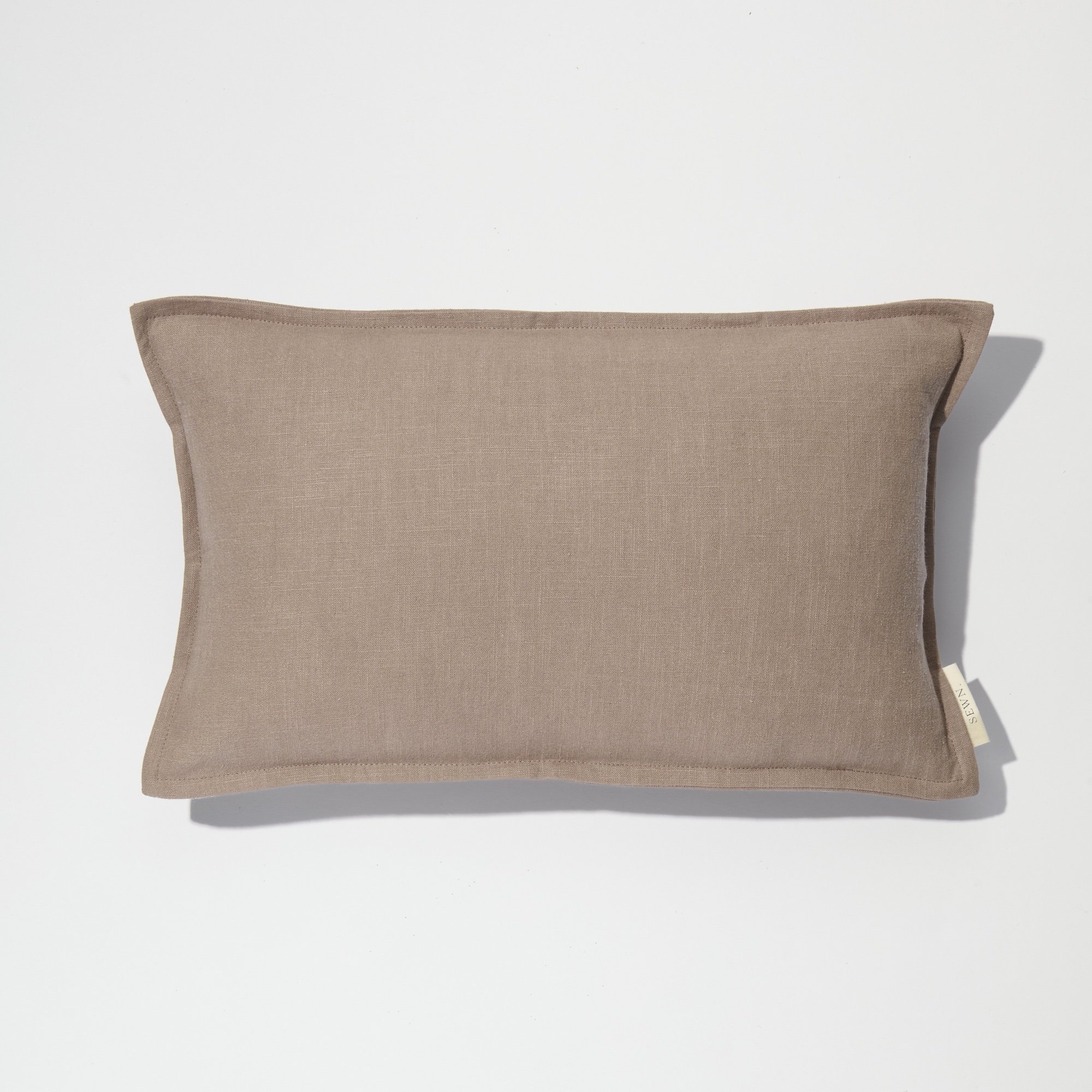 Chloe - Clay Linen Rectangular Cushion