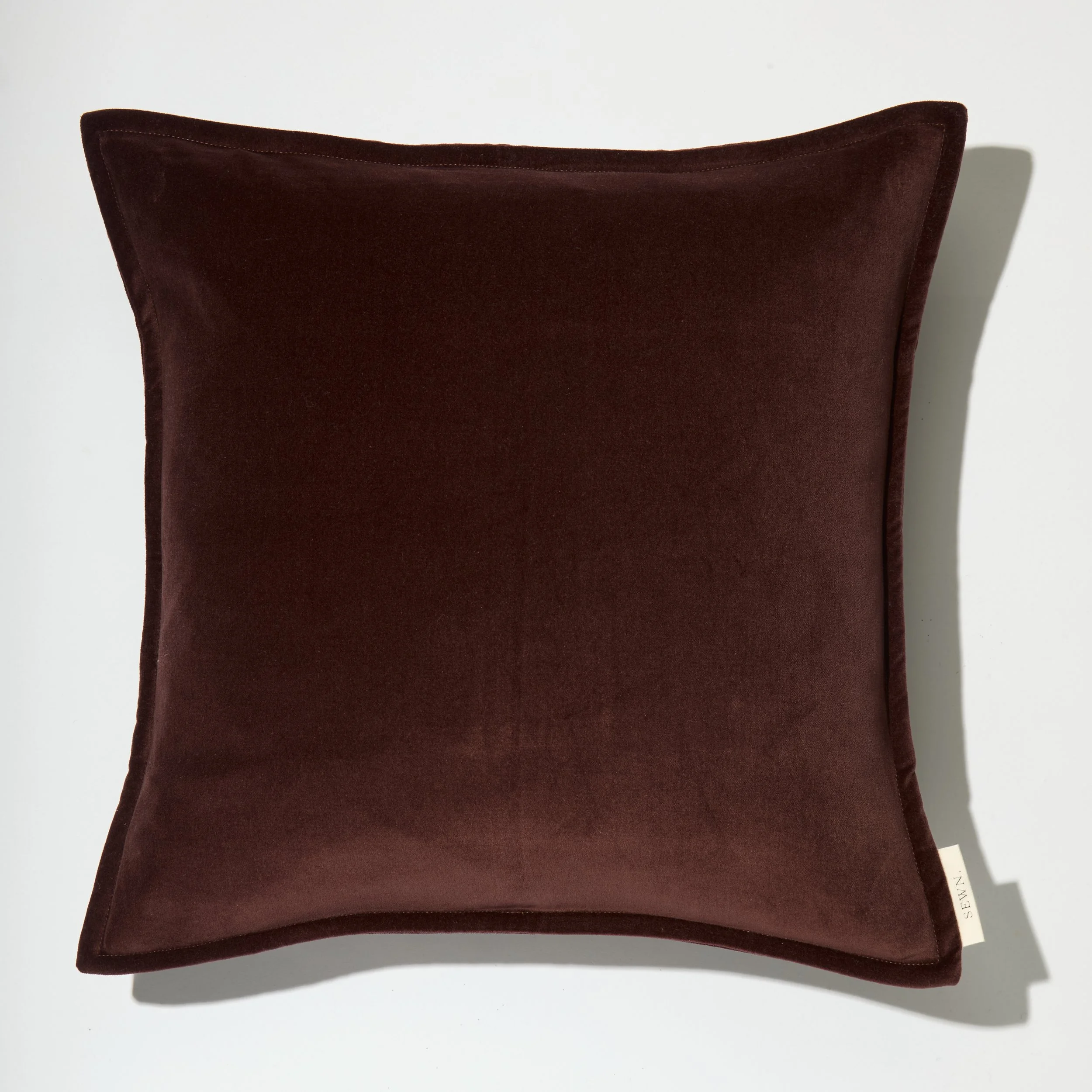Margot - Brown Velvet Cushion