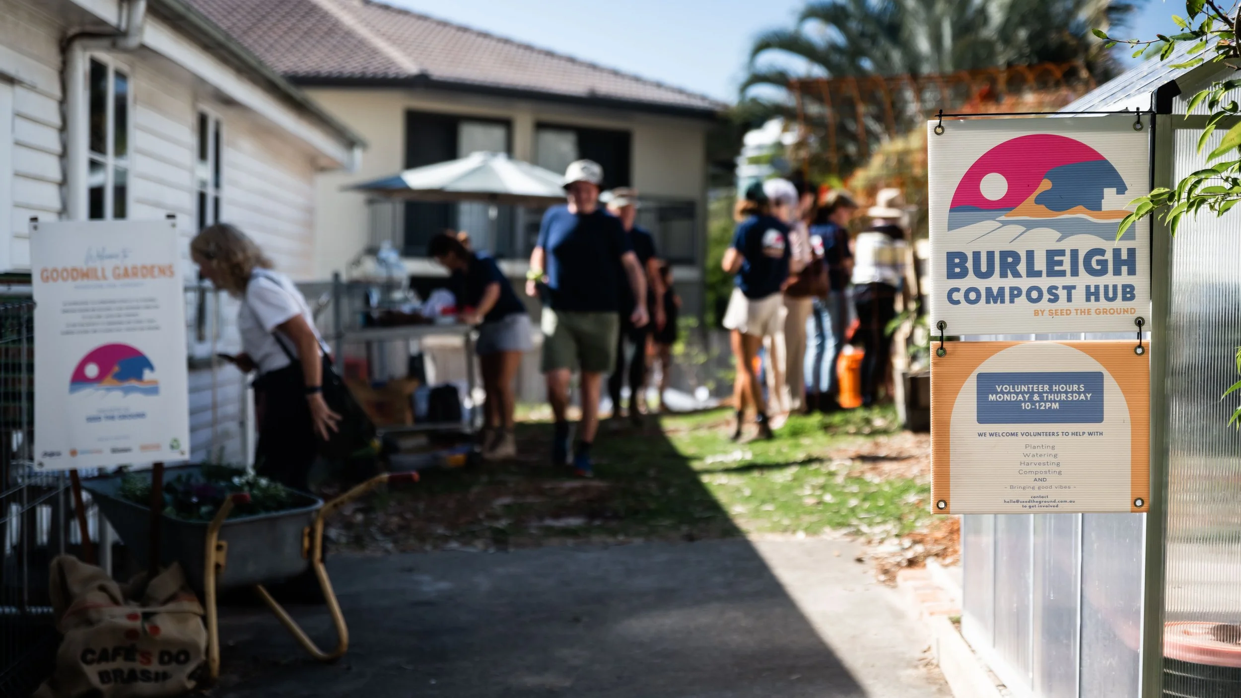 Burleigh Compost Hub — Seed the Ground