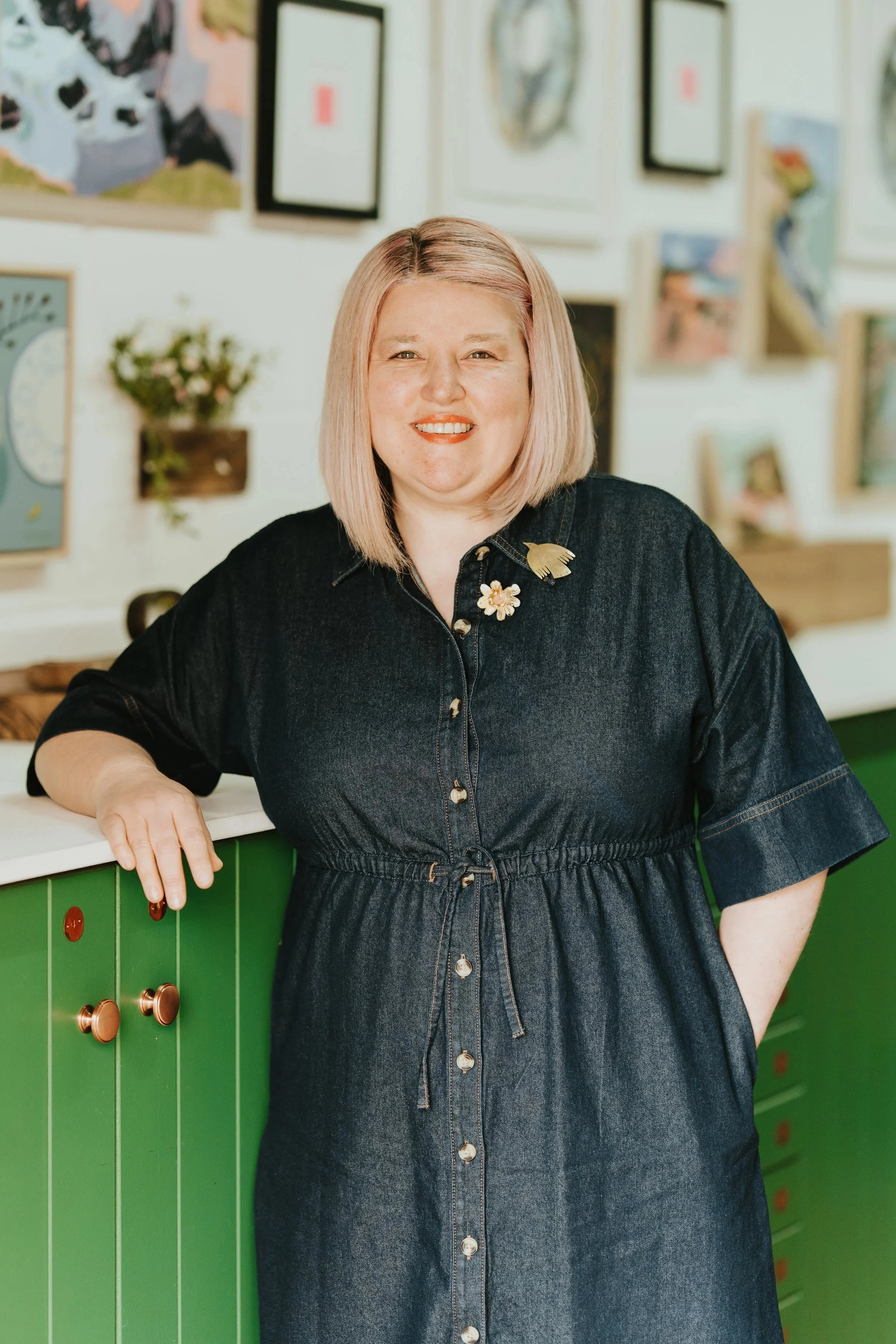 Catherine Hammerton Artist in Residence at Emerald Gallery