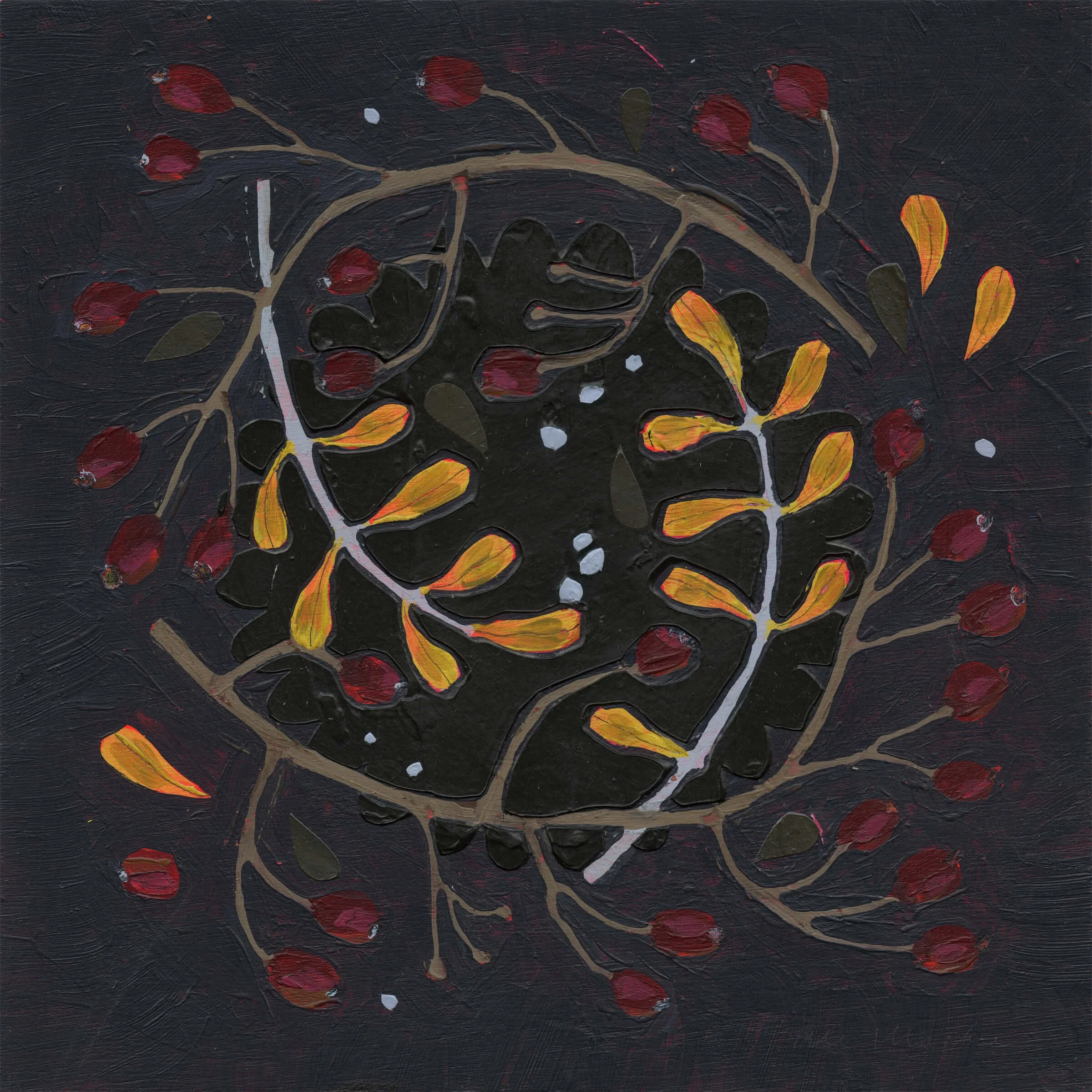 Wilder Nature-Inspired Wreath Painting