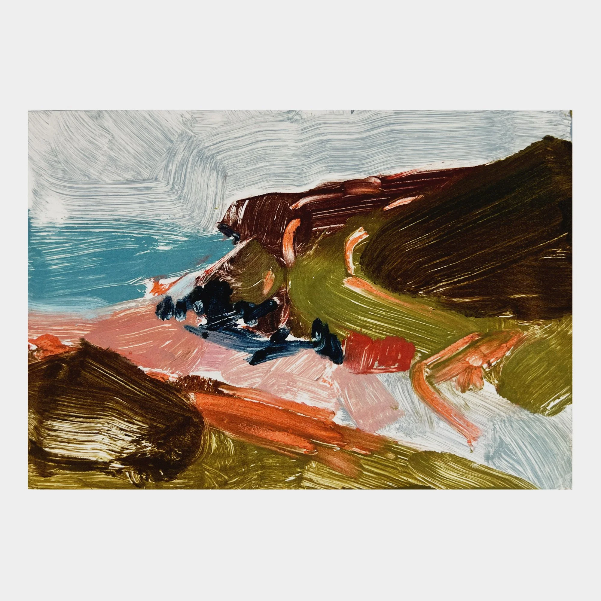 Chapel II -Monotype for Sale by Josie Clouting