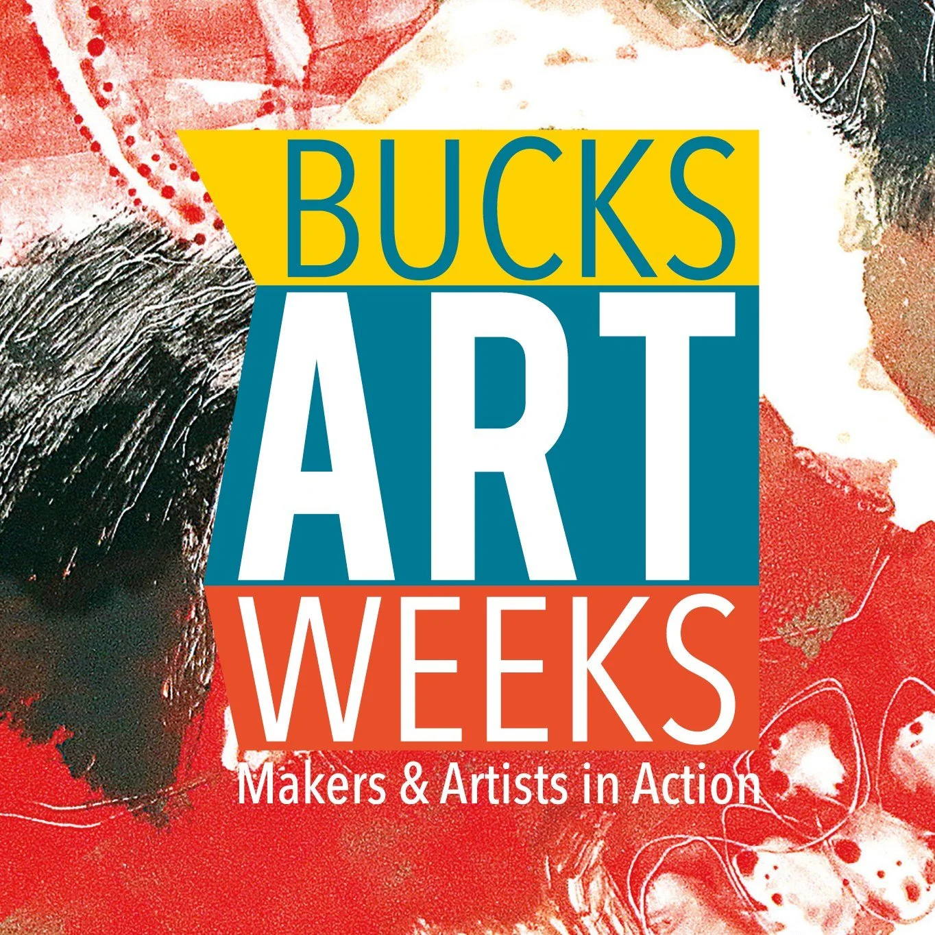 Oenone Randall at Emerald gallery for Bucks Art Weeks